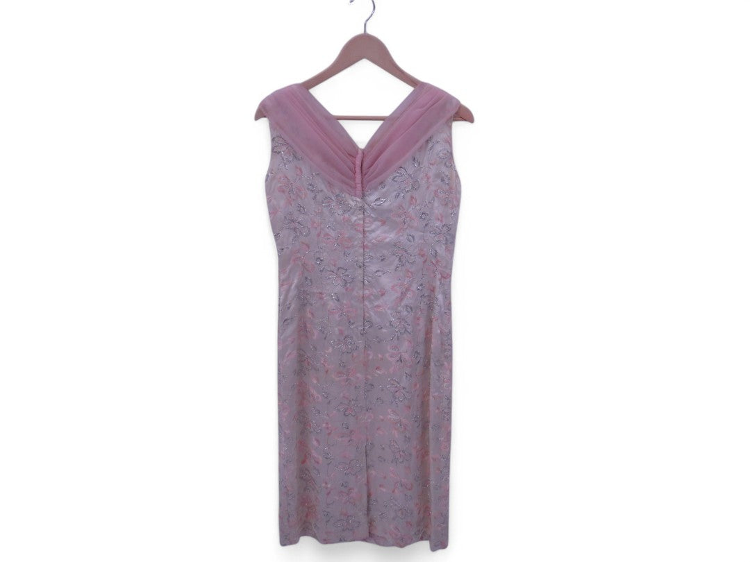 back image for Blane Vintage Mother Of Bride Dress Pink UK 12-14 Womenswear | Pre-loved