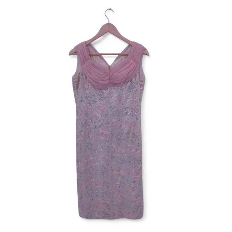 front image for Blane Vintage Mother Of Bride Dress Pink UK 12-14 Womenswear | Pre-loved