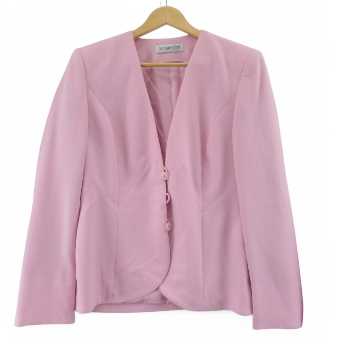 jacket image for Jacques Vert Vintage Mother Of Bride Outfit Pink UK 12 Womenswear | Pre-loved