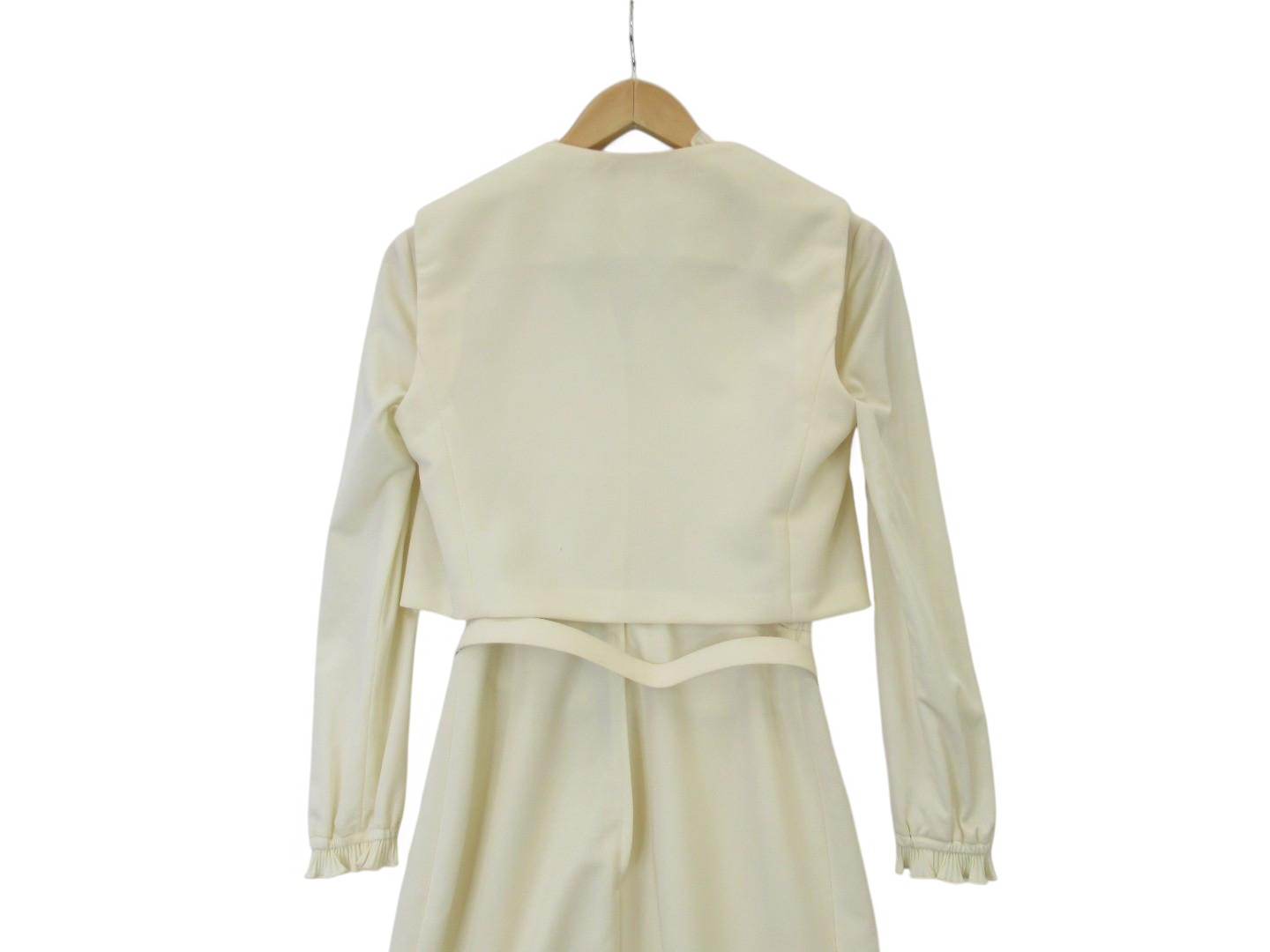back image for Berkertex Vintage Mother Of Bride Outfit Ivory Small | Pre-loved
