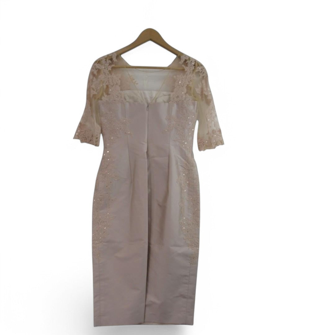 back image for John Charles Mother OF Bride Outfit Pink UK 8 Womenswear | Pre-loved