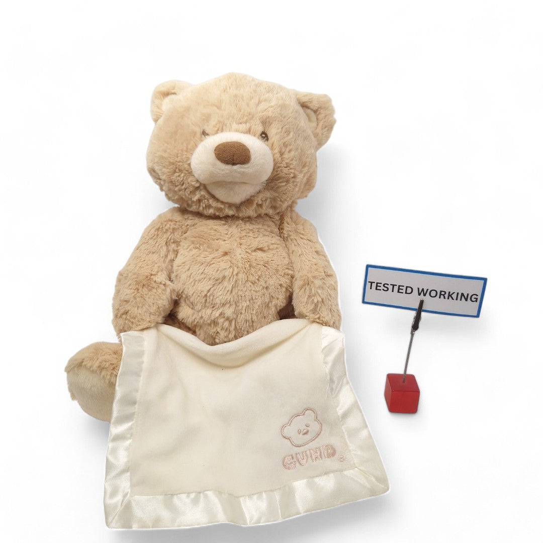 Gund peek a boo bear shops personalized