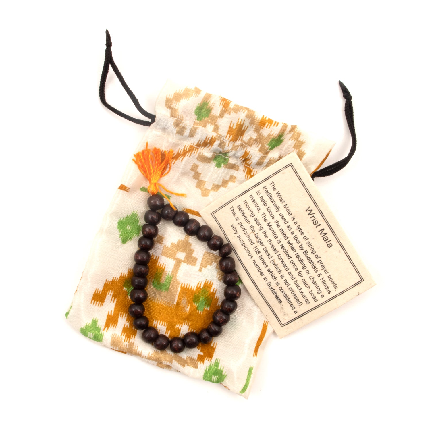Bracelet and Recycled Sari Pouch