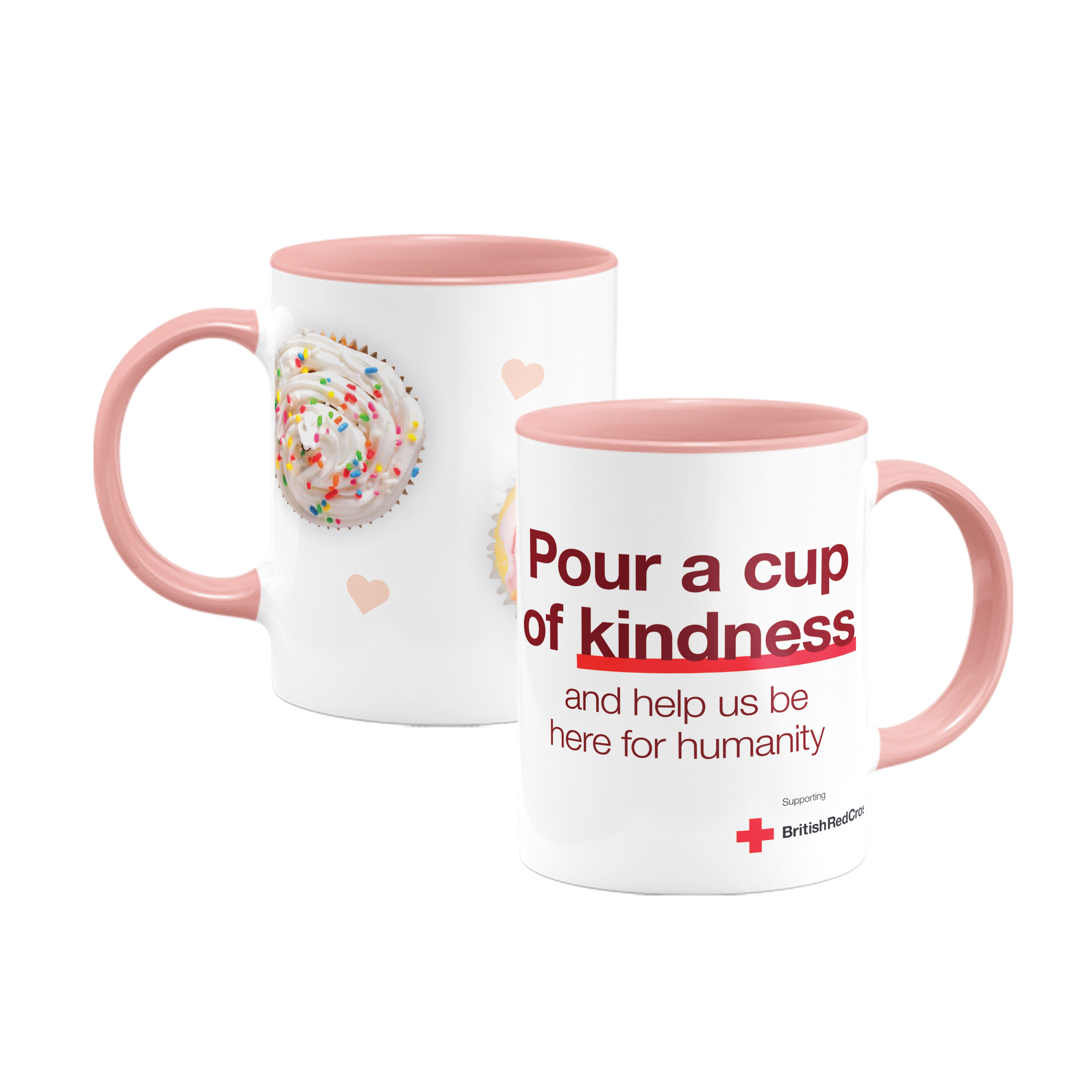 Pour a Cup of Kindness | Pink Mug