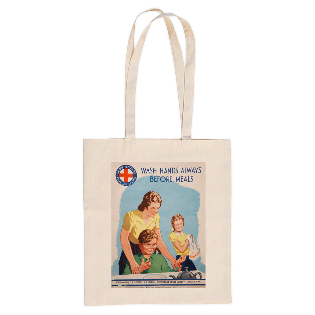 Wash hands always Tote bag | Heritage Collection