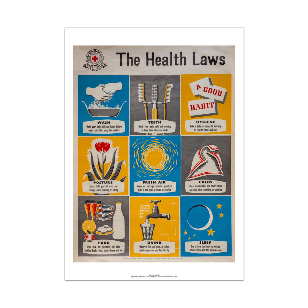 The Junior Red Cross A3 Print | Heritage Collection