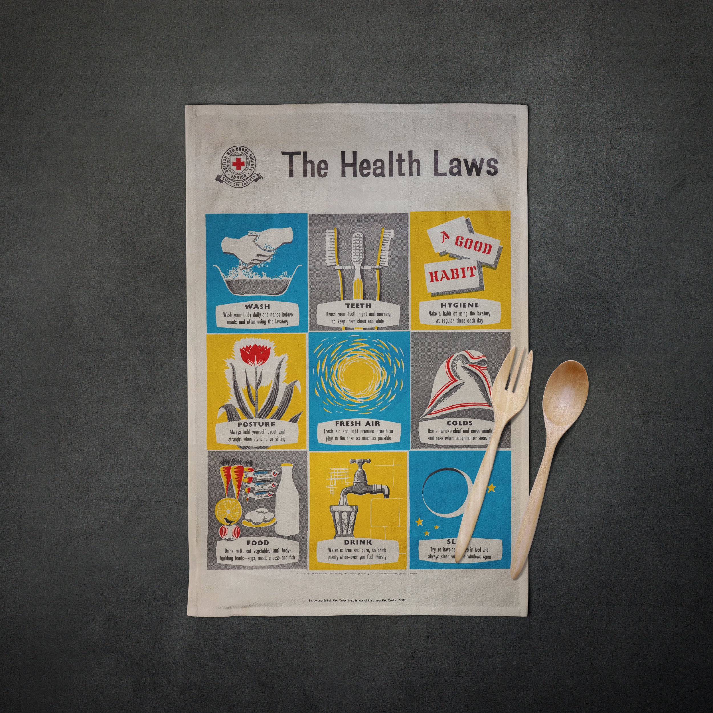 The Junior Red Cross Tea towel | Heritage Collection