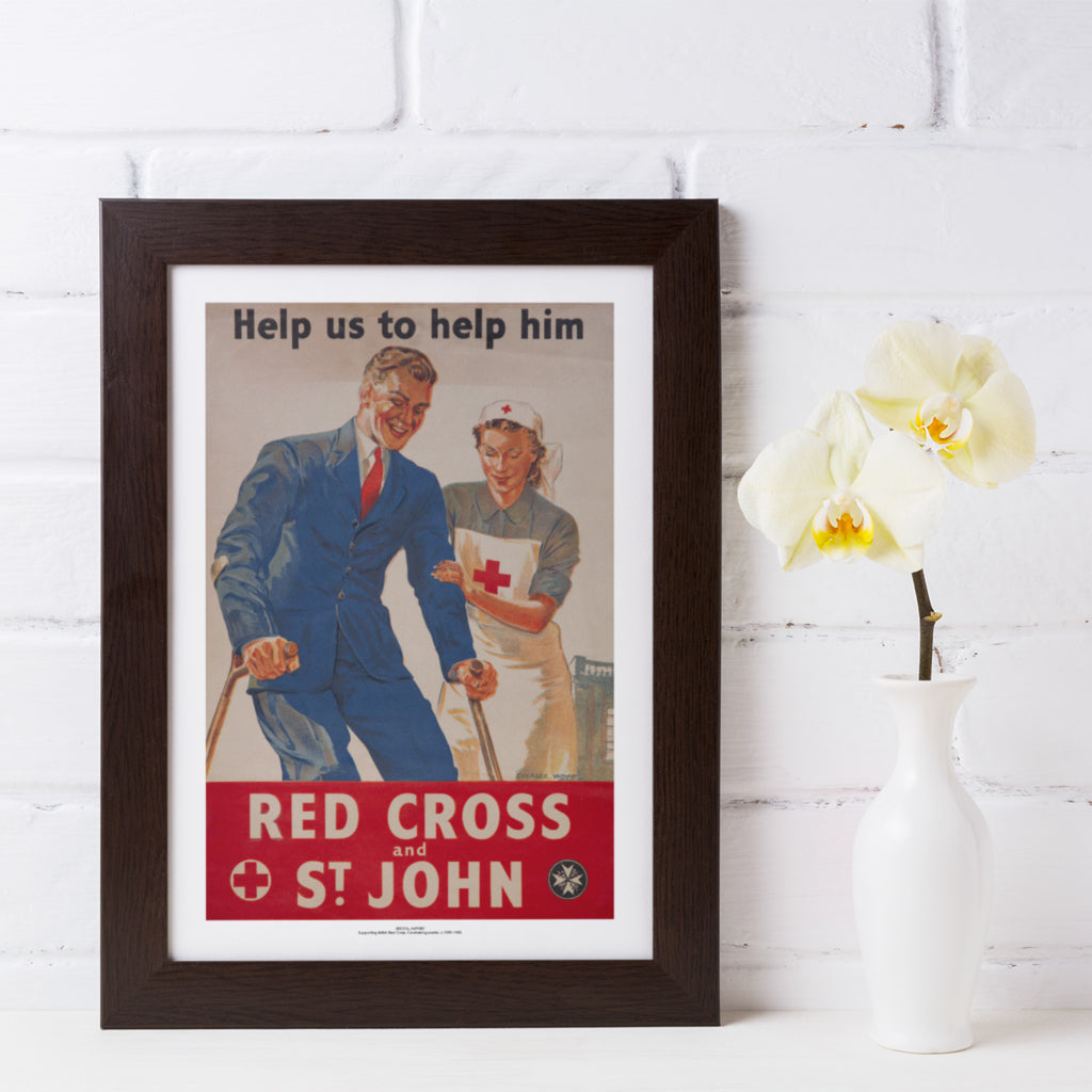 Help us help him A3 Print | Heritage Collection
