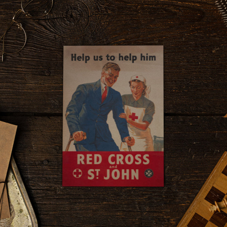 Help us help him A5 Notebook | Heritage Collection