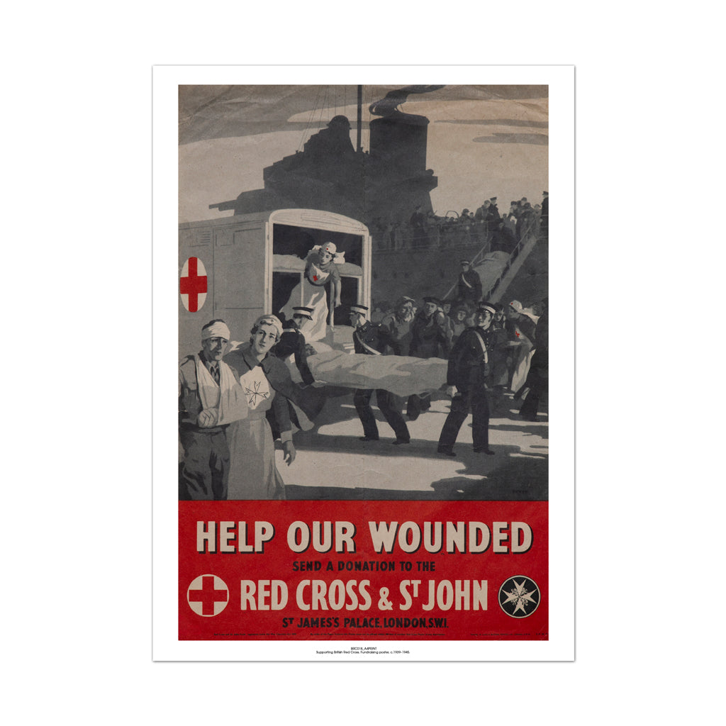 Help our wounded A3 Print | Heritage Collection