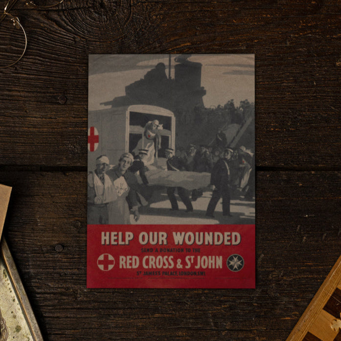 Help our wounded A5 Notebook | Heritage Collection