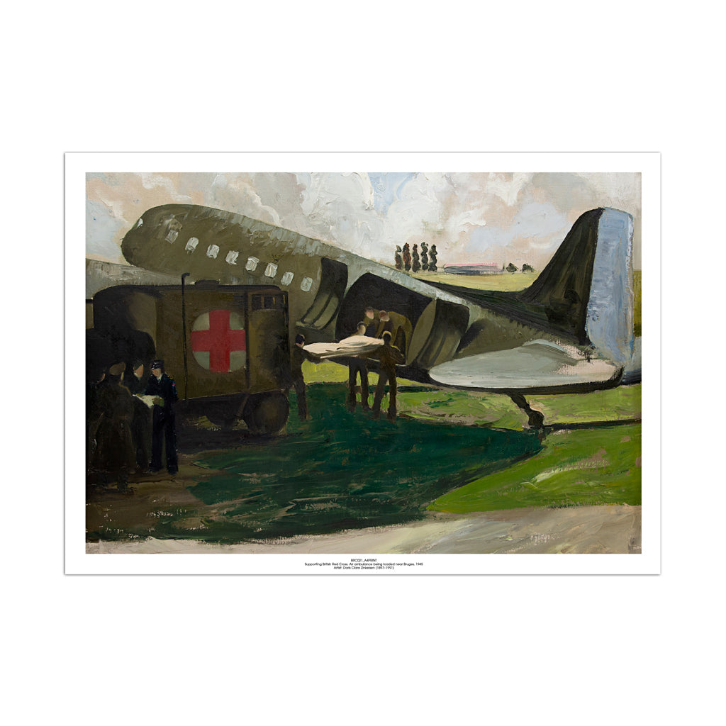 Air Ambulance | Doris Zinkeisen A3 Print | Heritage Collection