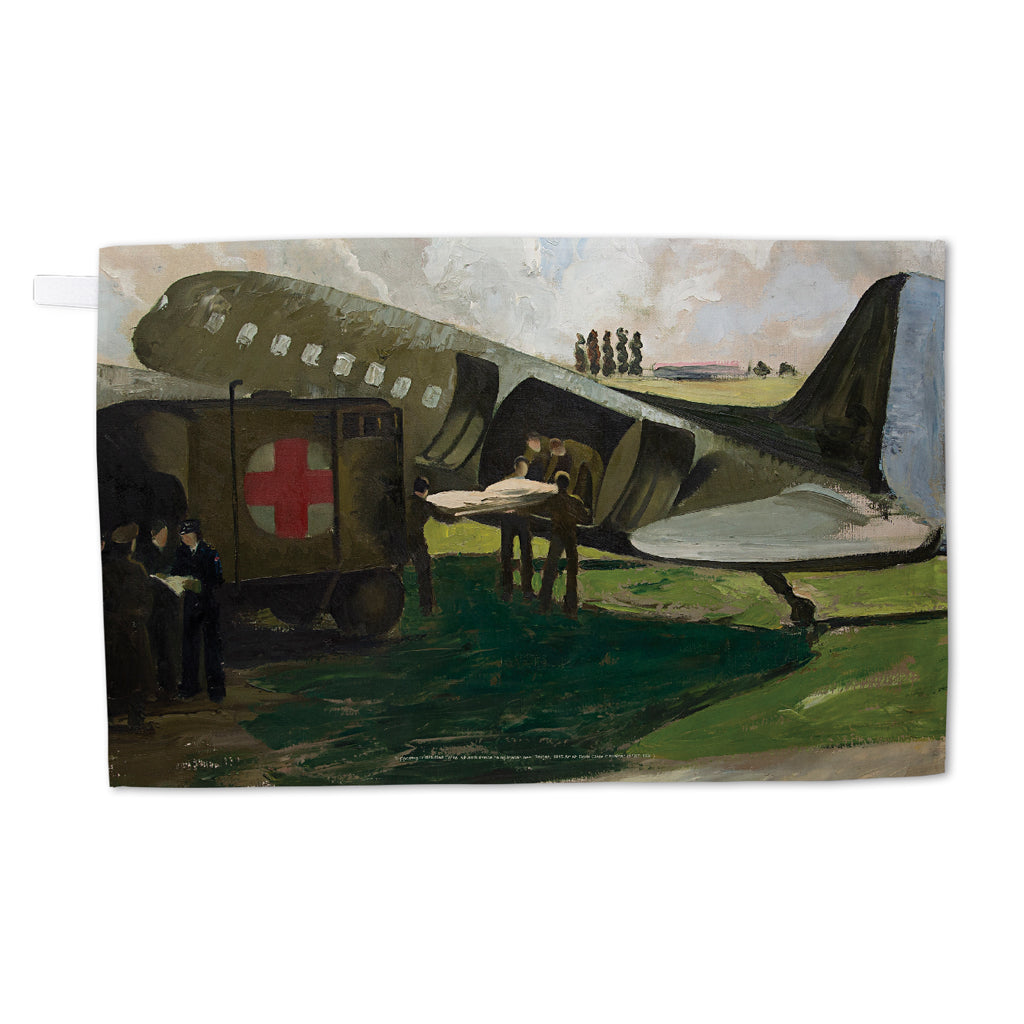 Air Ambulance | Doris Zinkeisen Tea towel | Heritage Collection