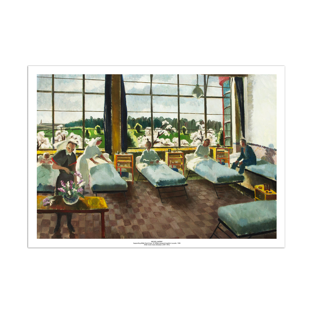 General Hospital | Doris Zinkeisen A3 Print | Heritage Collection