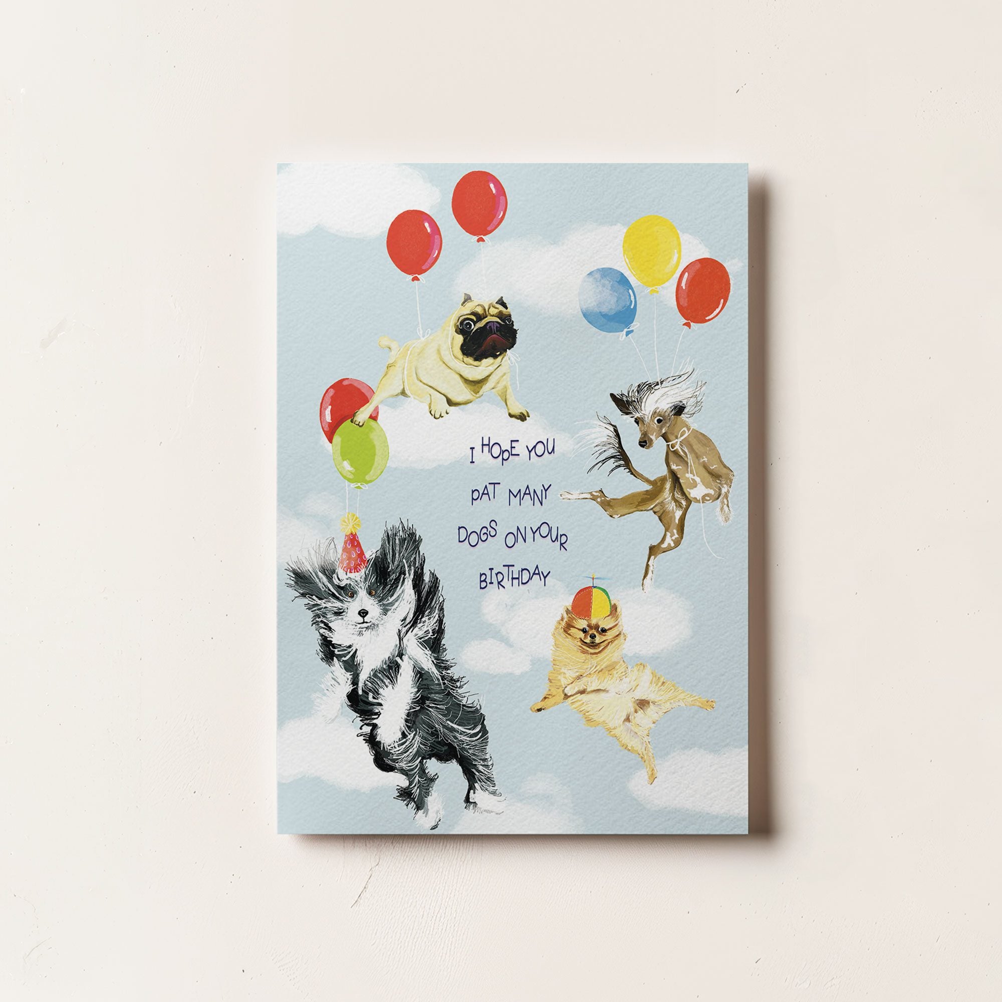 Party Dogs Birthday Card | La Plante Carnivore store