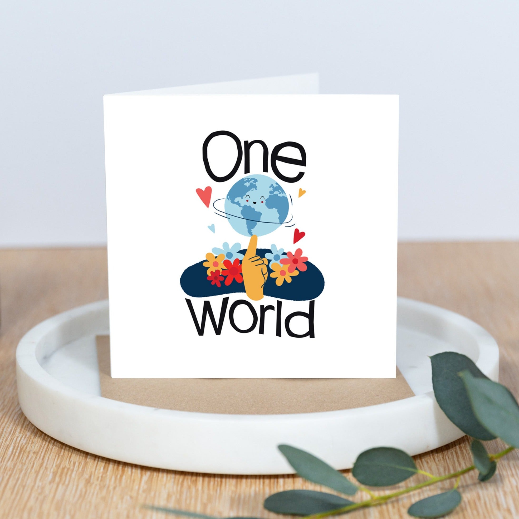 One World | Greeting Card | Kindness Gifted