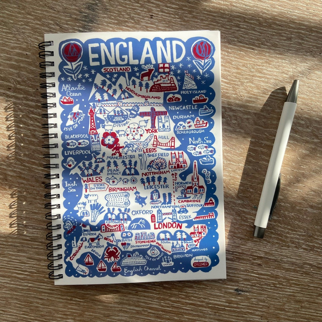 England Julia Gash | Notebook