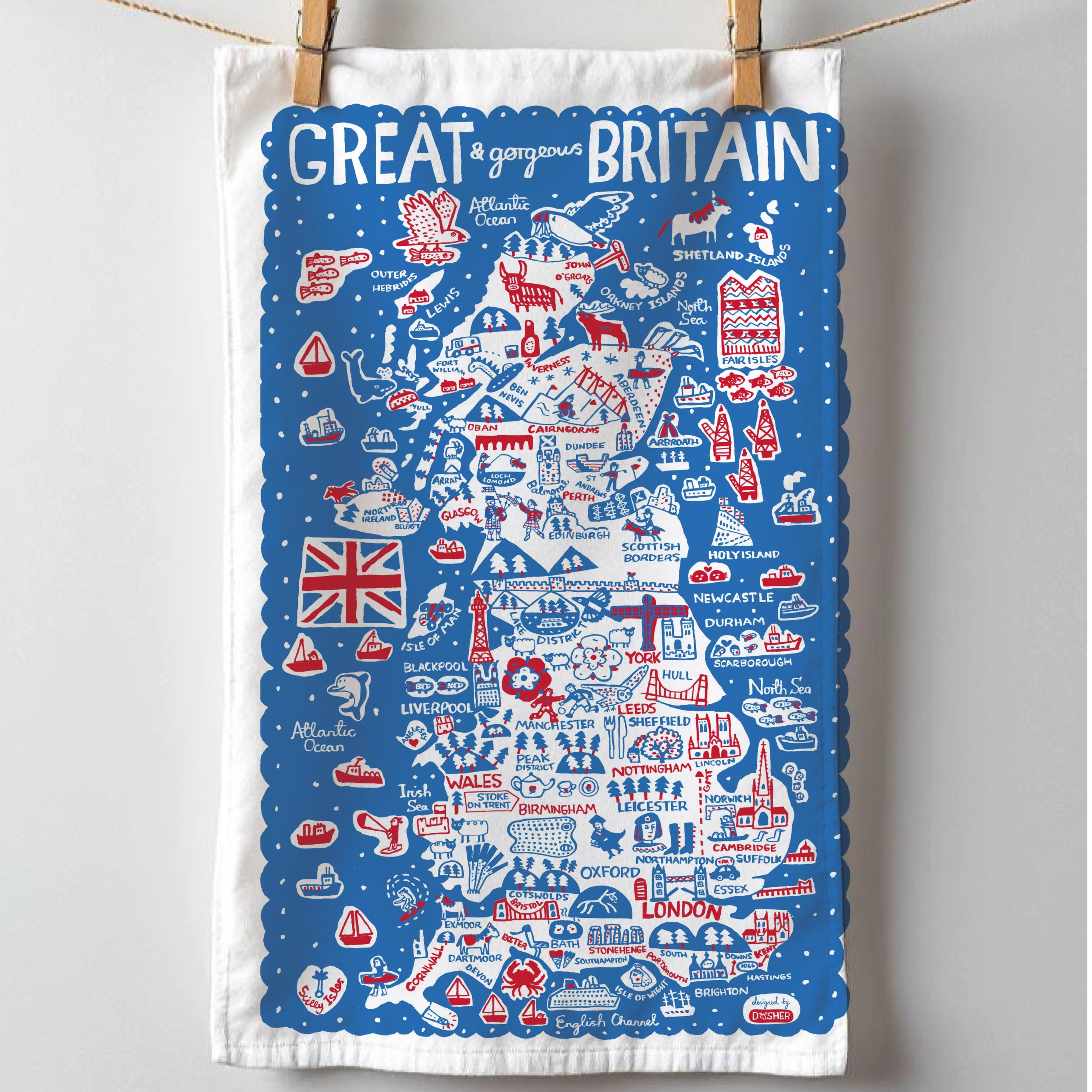 Great Britain Julia Gash | Tea towel