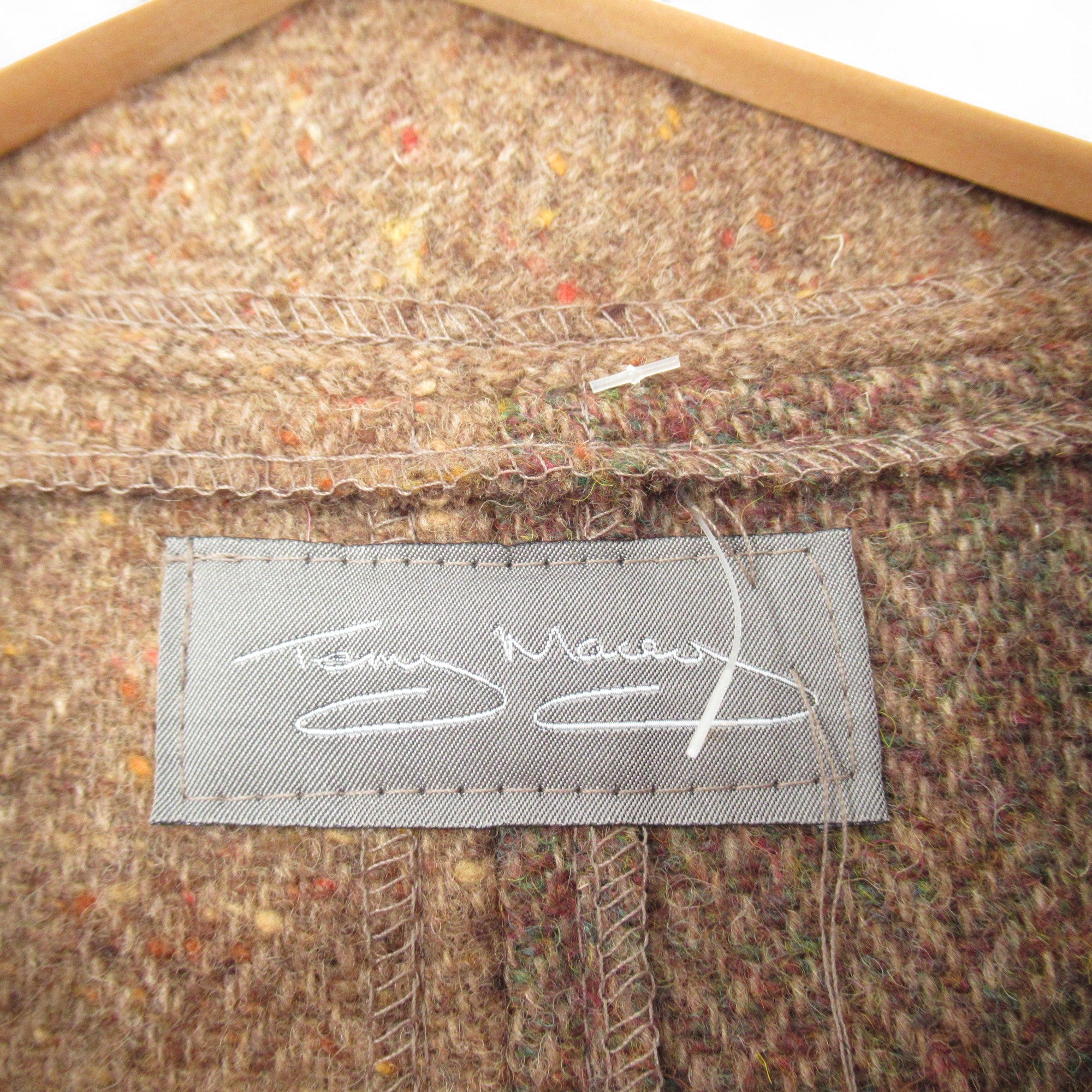 label image for Terry Macey Wool Coat Small Brown Womenswear | Pre-loved