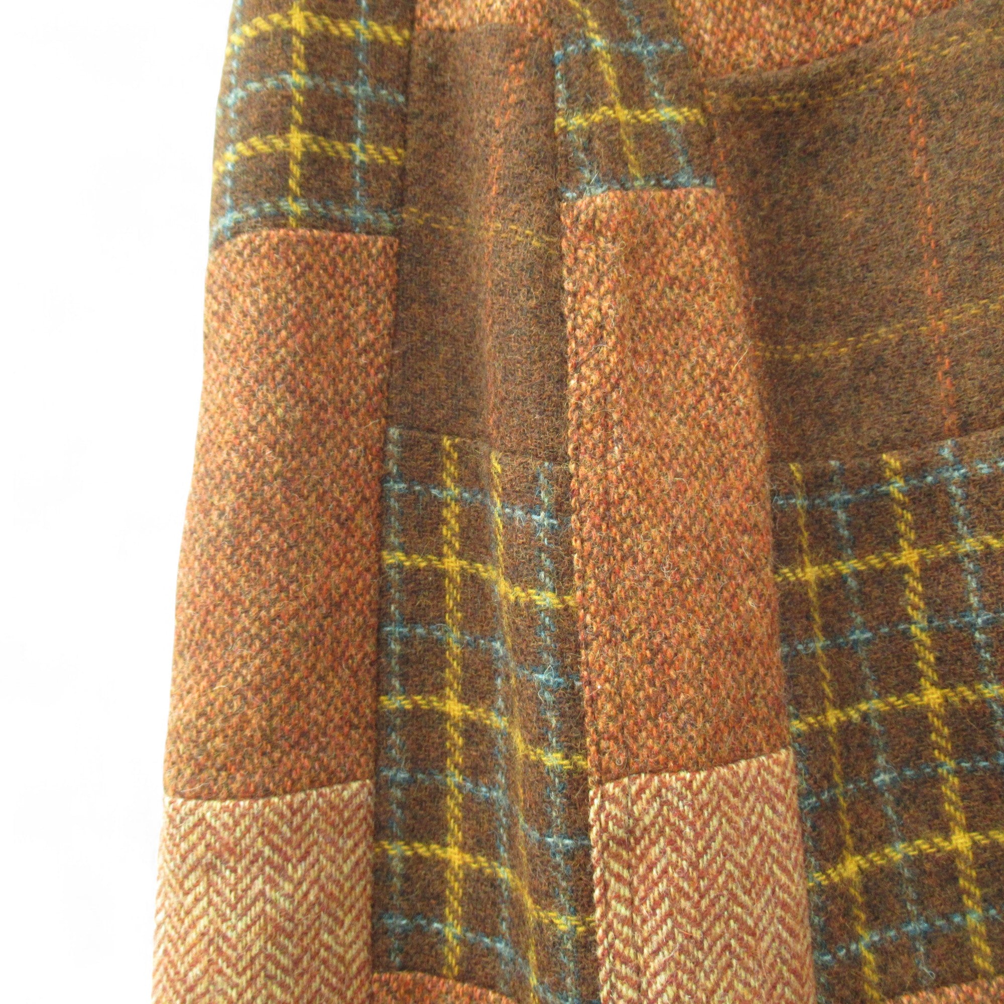 close up image for Kenzo Jeans Wool Skirt Long Brown W26" Womenswear | Pre-loved 