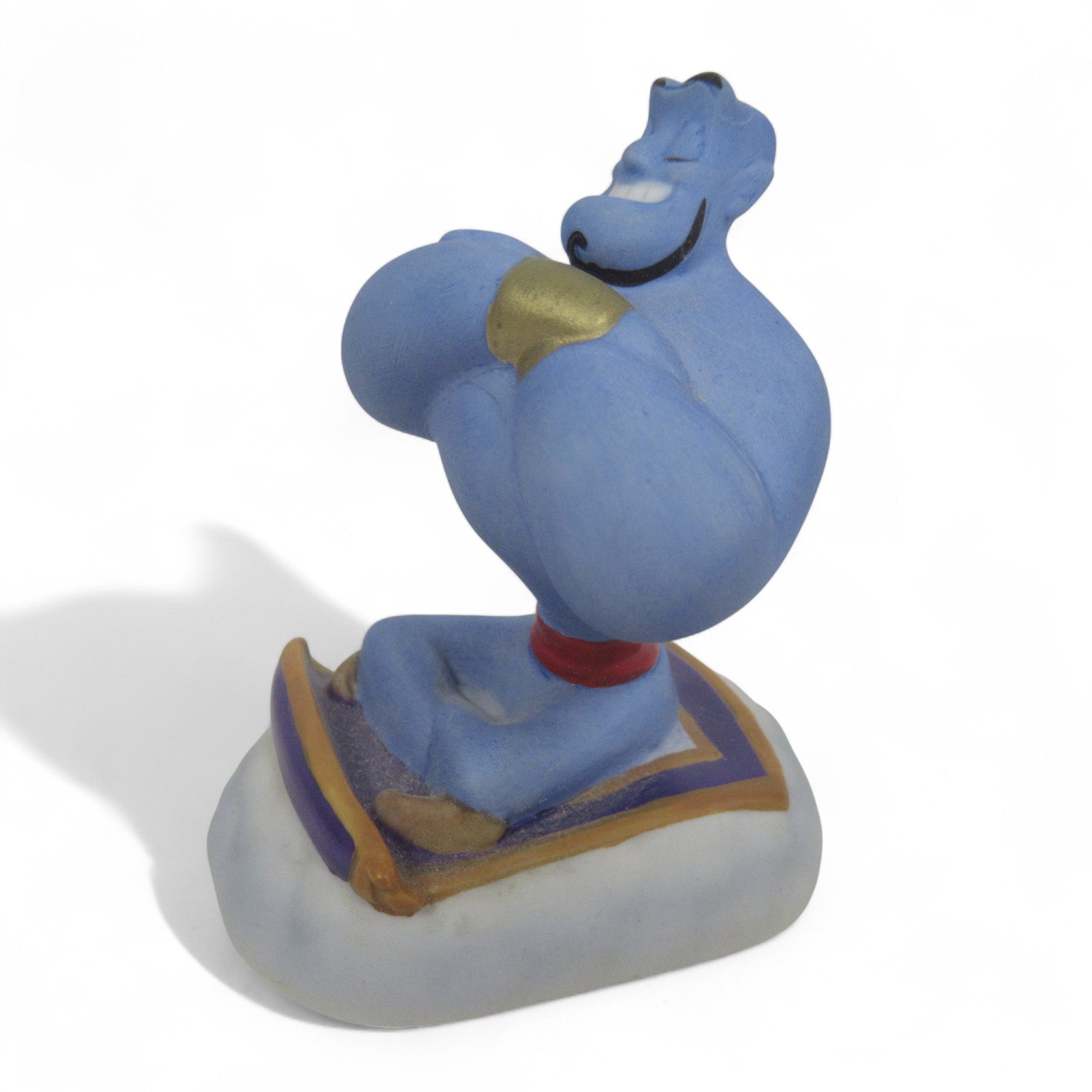 Side image of Genie Disney's Aladdin Ceramic/Porcelain Figure By Grolier