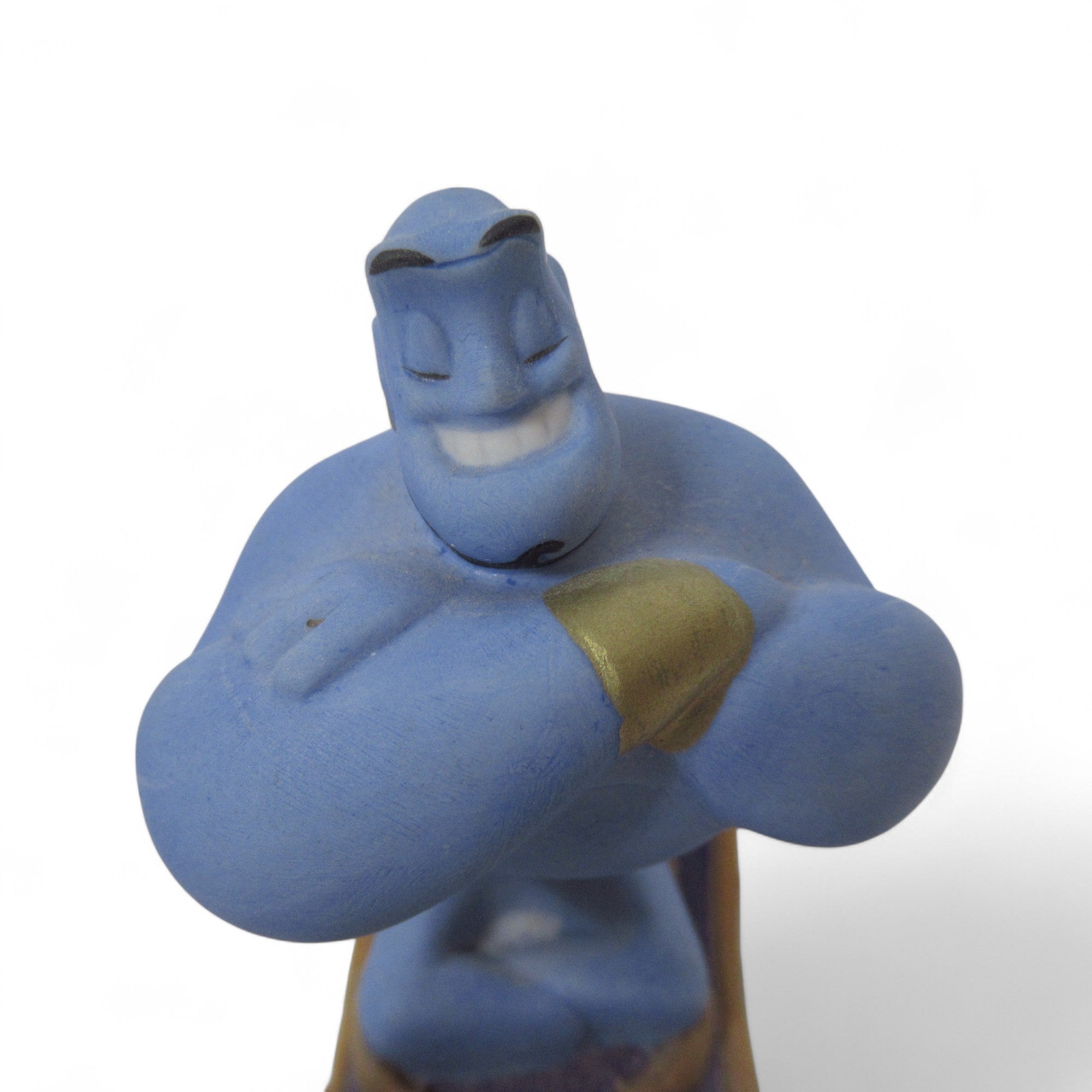 Close up image of Genie Disney's Aladdin Ceramic/Porcelain Figure By Grolier