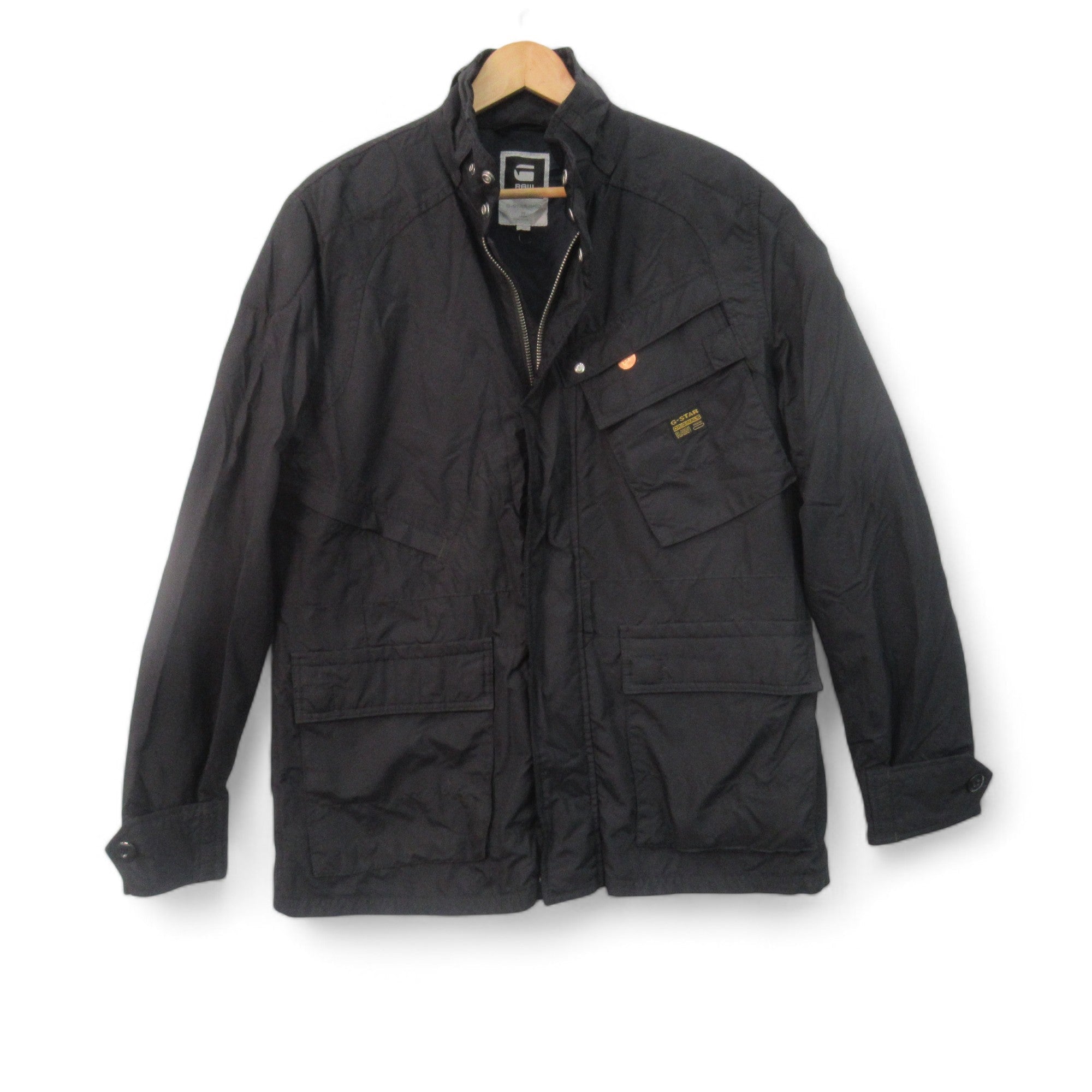 front image for G Star Raw XL Blue Sandhurst Jacket Menswear | Preloved