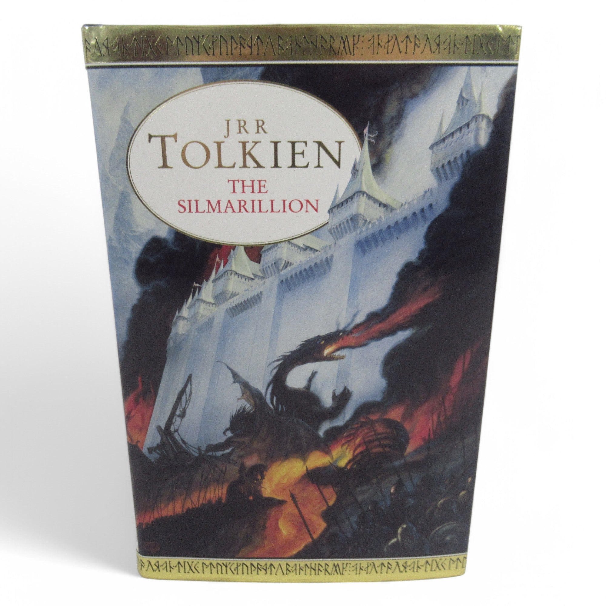 Front cover image of The Silmarillion J.R.R. Tolkien Harper Collins 1992 Hardcover