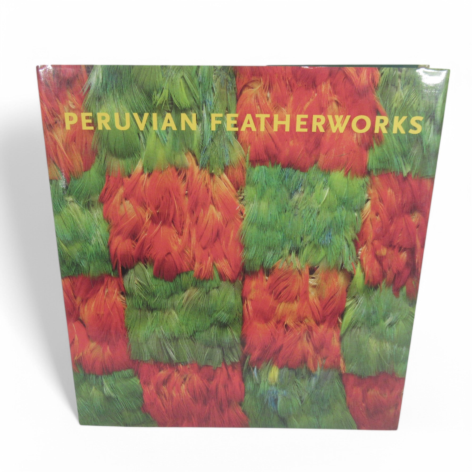 Front cover image of Peruvian Featherworks by Heidi King 2012 1st Ed. Hardcover