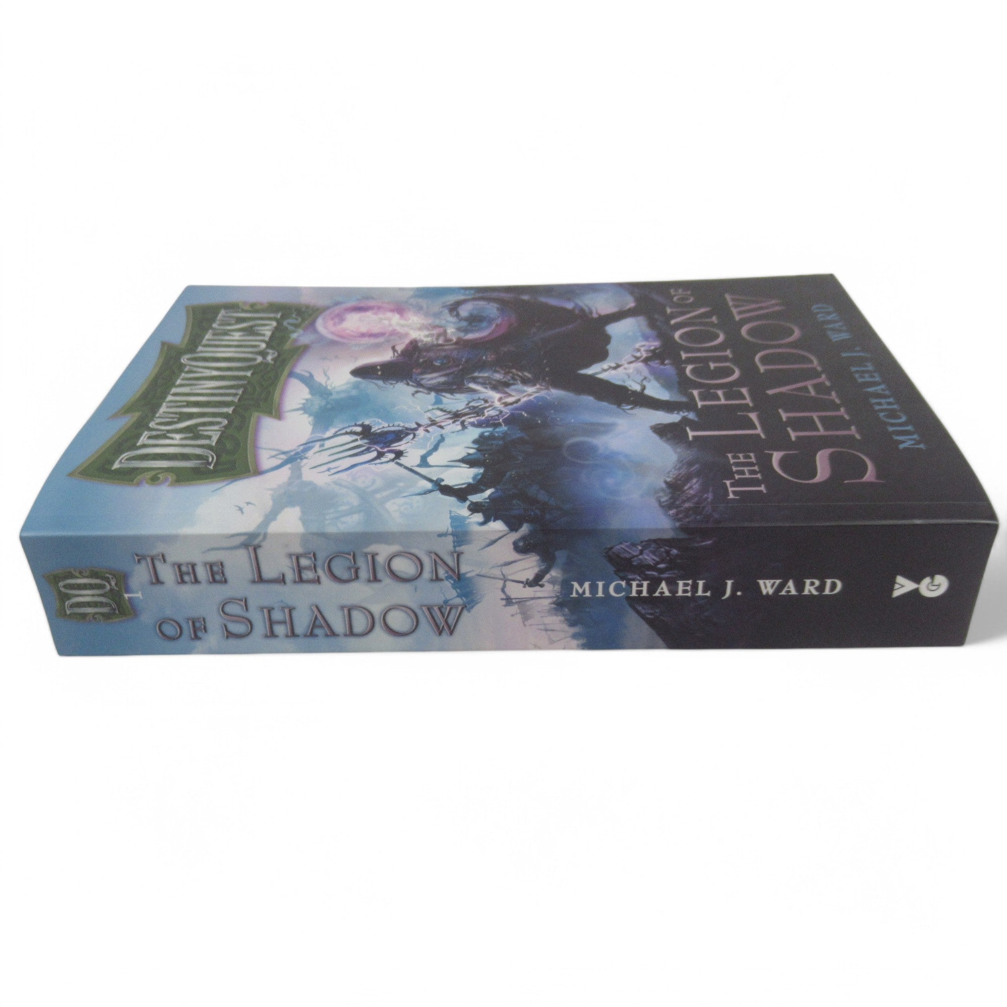 Spine image of SIGNED Destiny Quest Book One The Legion of Shadow 2012