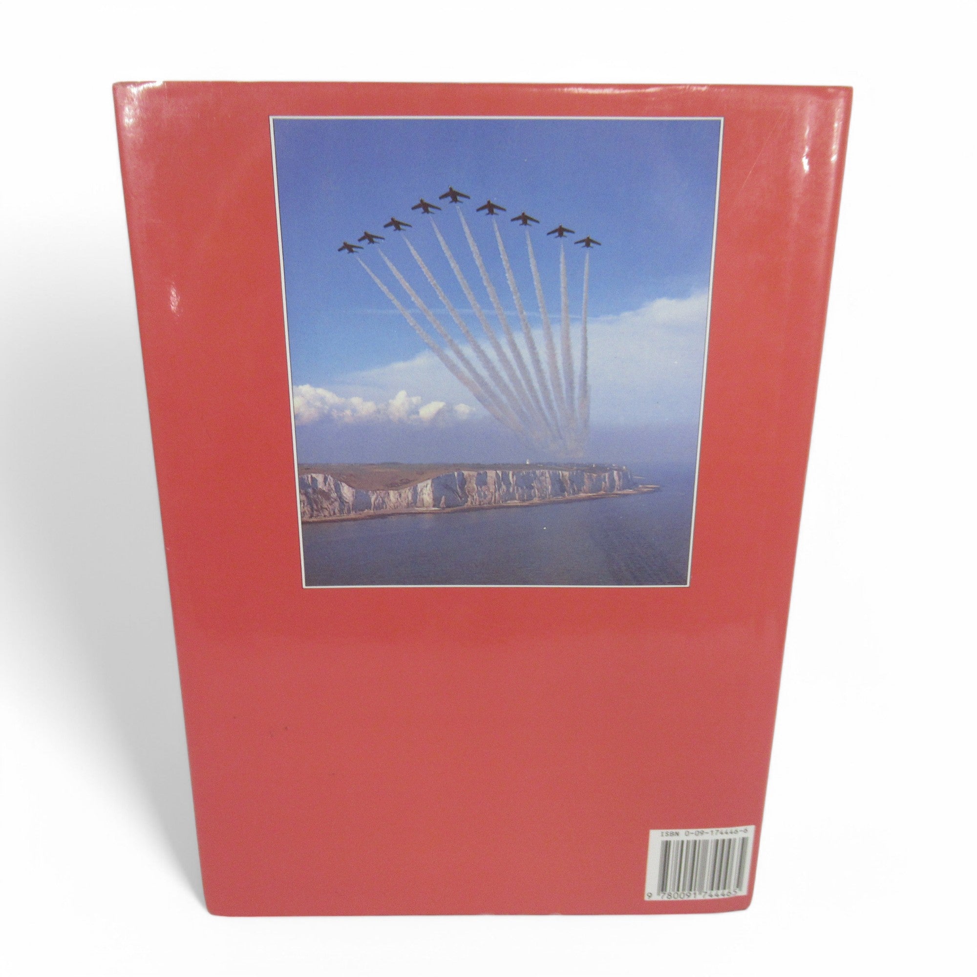 Rear cover image of SIGNED 25 Years of the Red Arrows 1990 Hardcover Book