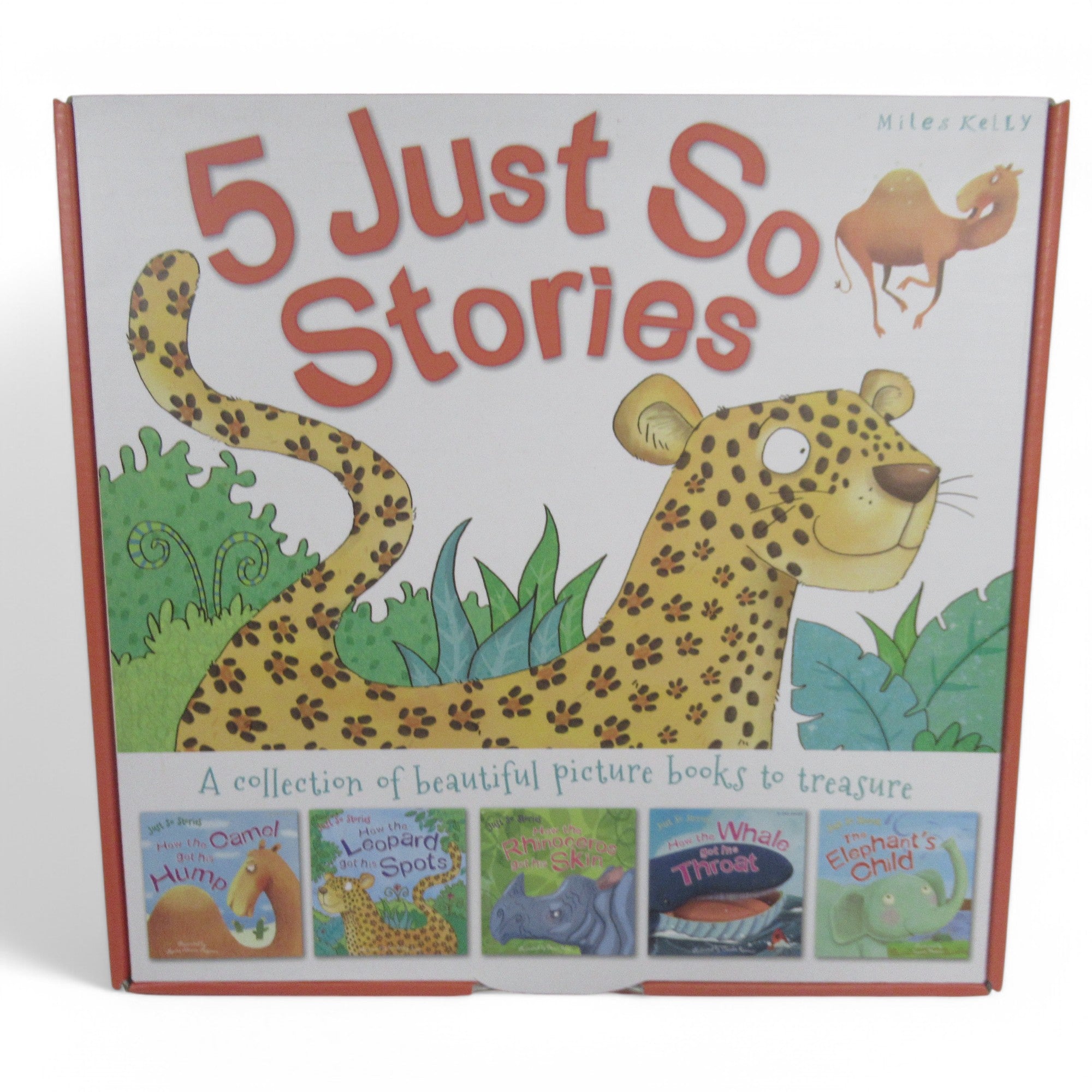 Front cover of 5 Just So Stories Animal Picture Books by Miles Kelly