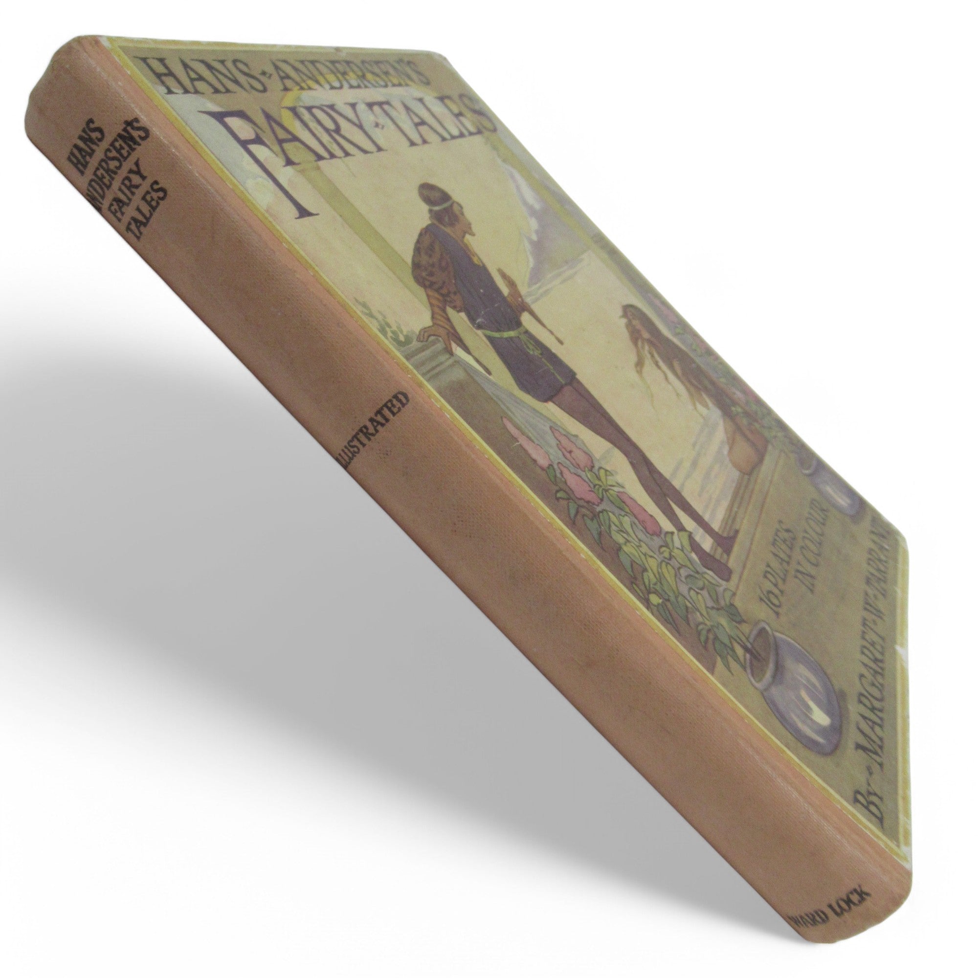 Spine image of Hans Andersen's Fairy Tales Hardback Illustrated Vintage