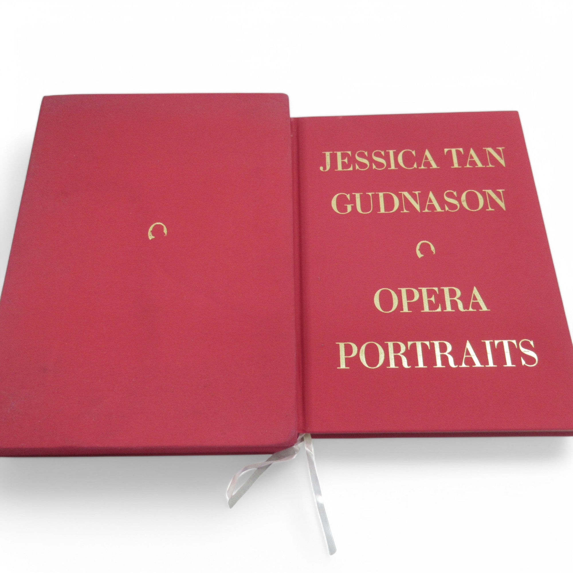 Front cover image of Jessica Tan Gudnason Opera Portraits Book Press Copy