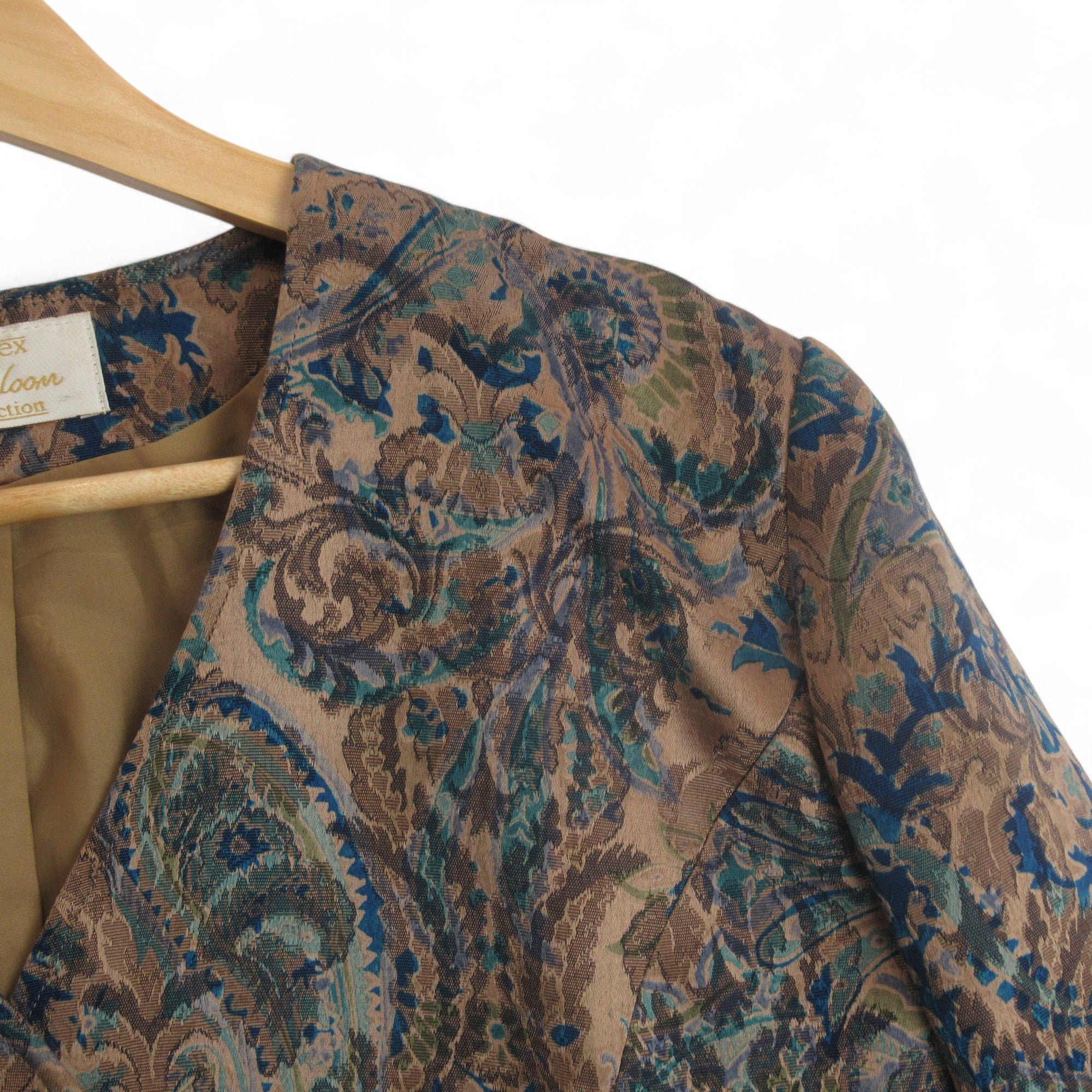 shoulder image for Eastex Heirloom UK 18 Multicoloured Vintage Jacket Womenswear | Preloved