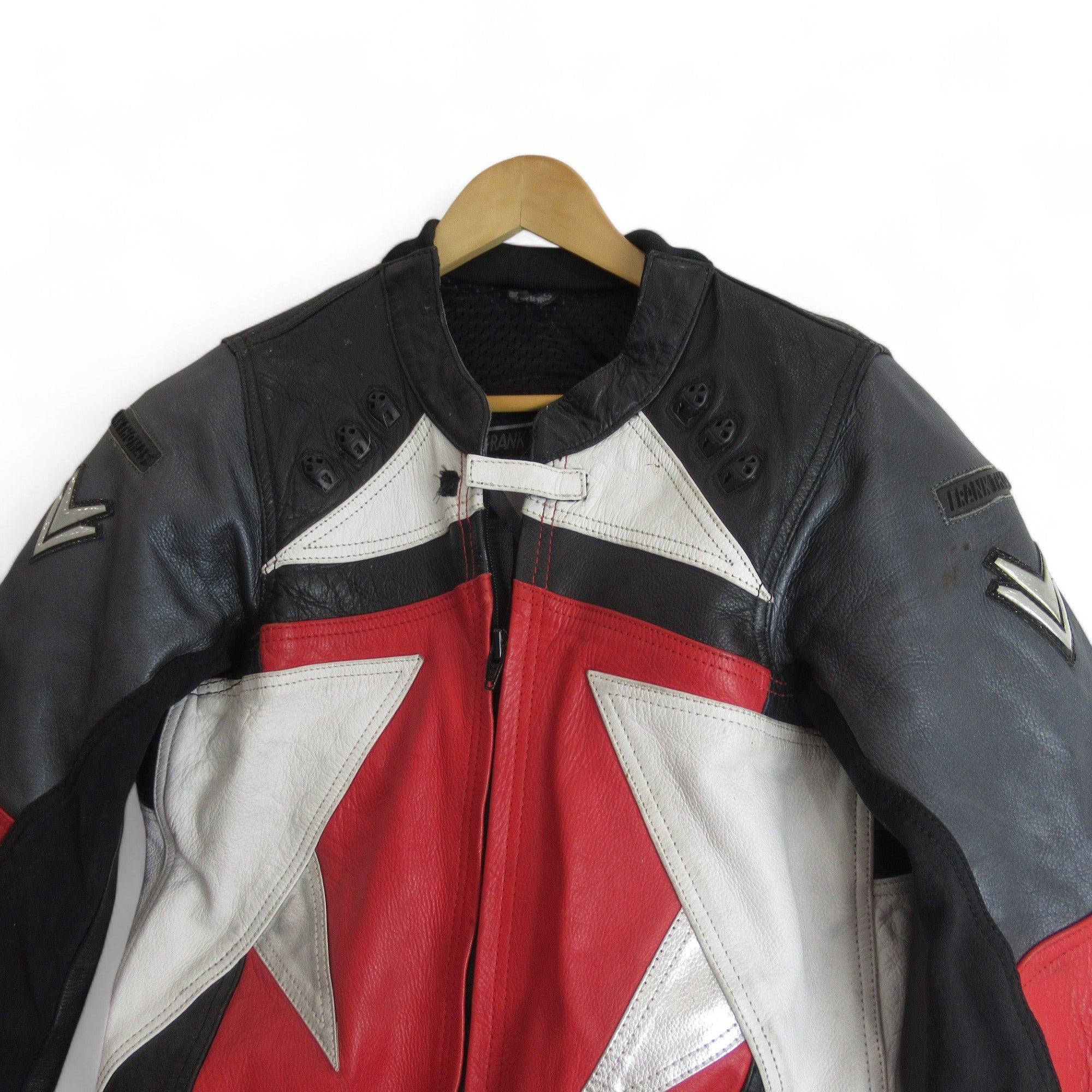 top image for Frank Thomas 44 Multicoloured Biker Racing Suit Menswear | Preloved