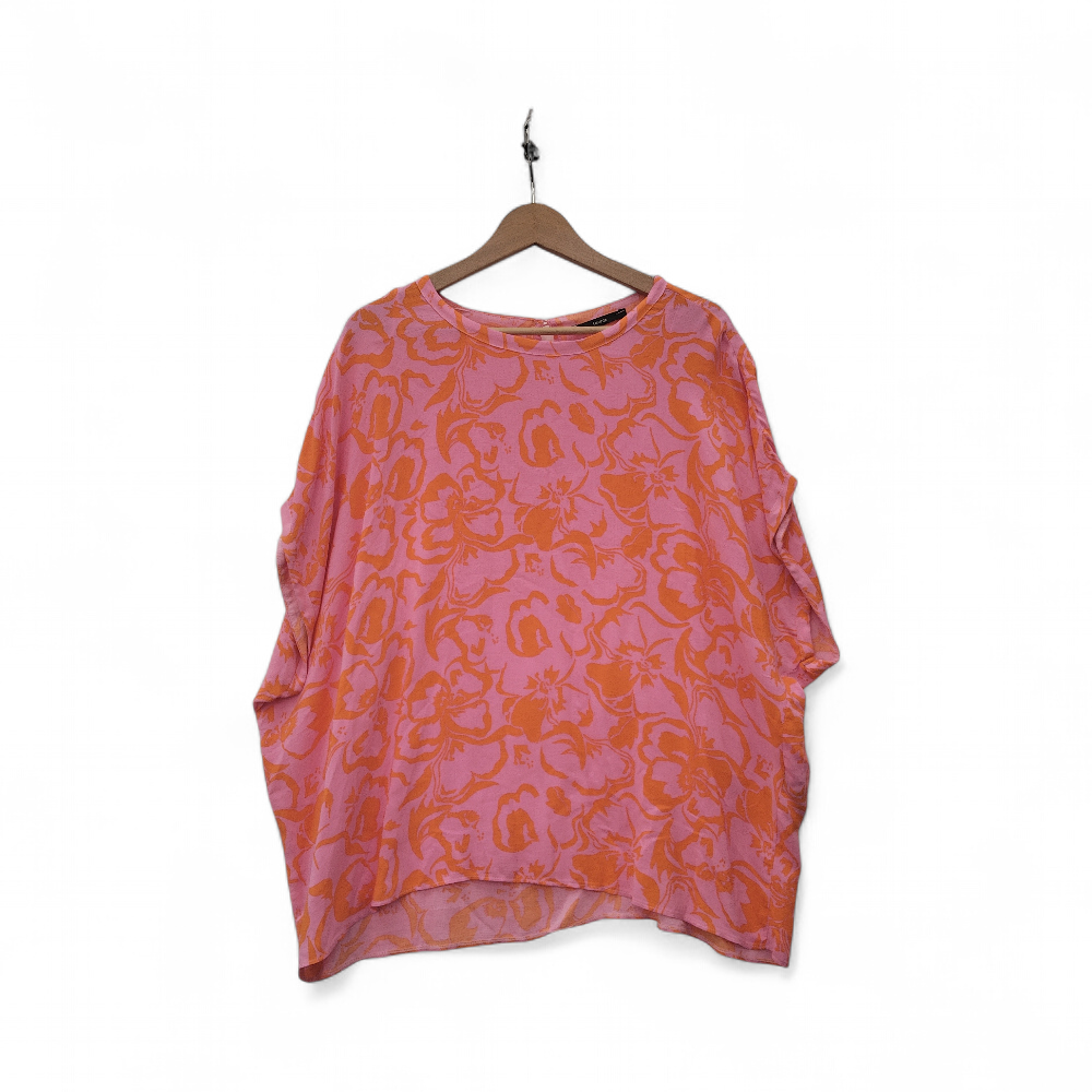 front image for George Top Blouse UK 20 Orange Pink Womenswear | Pre-loved