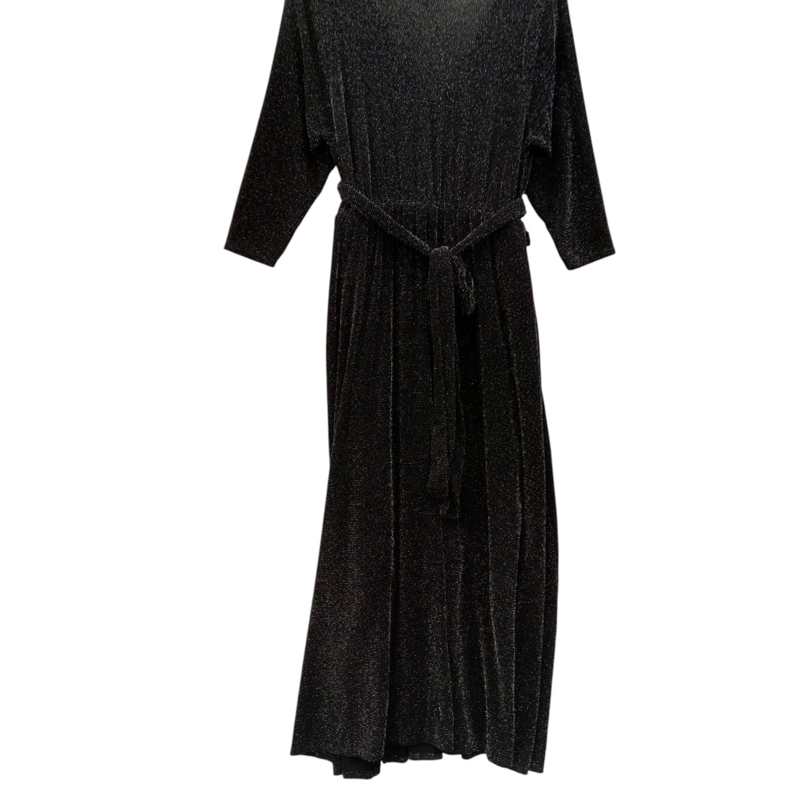 Back image for Yours London Black Glitter Dress UK 22 Womenswear | Pre-loved