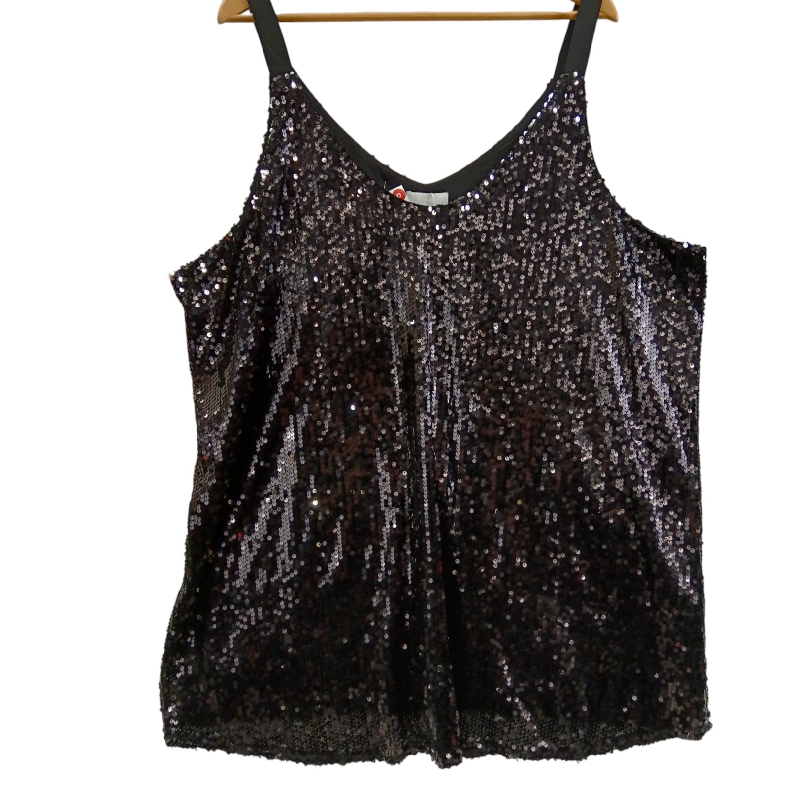 Front image for Yours London Black Top UK 22-24 Womenswear | Pre-loved
