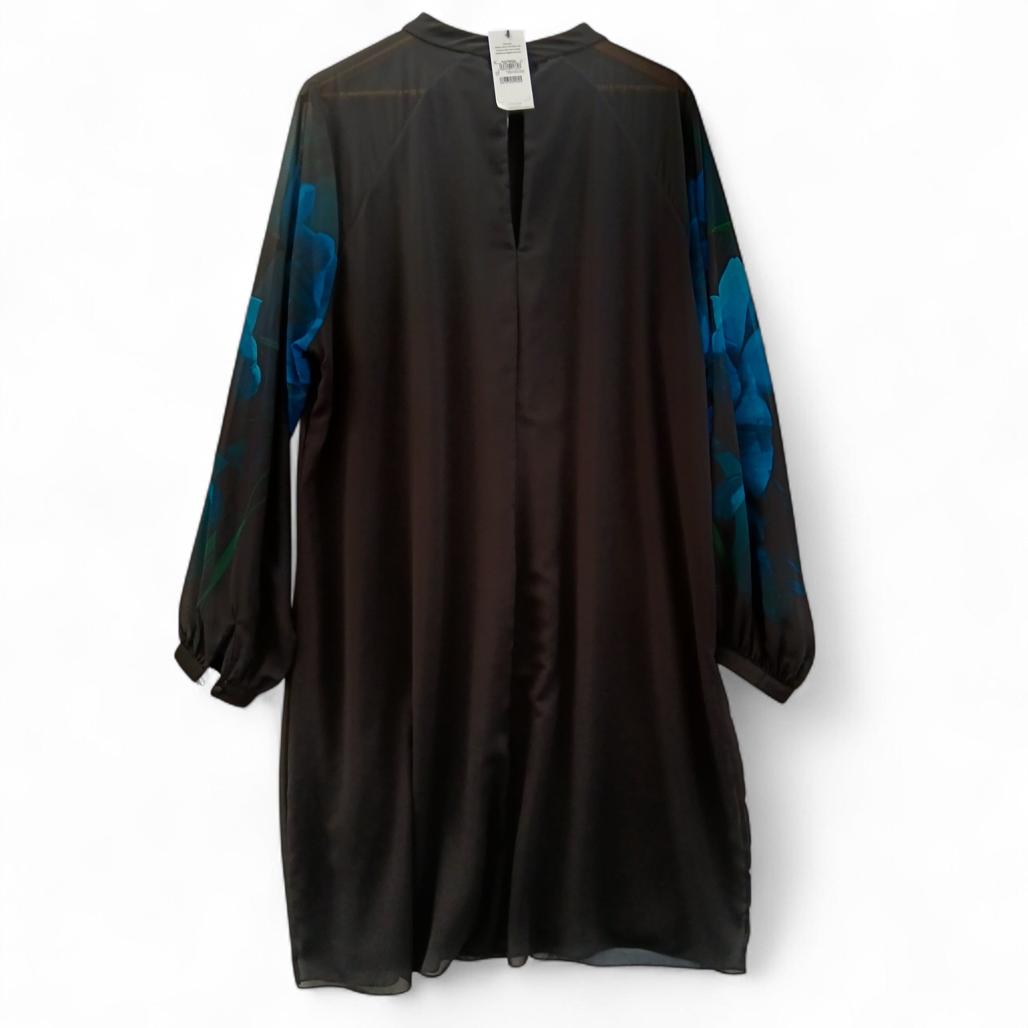 Back image for Lipsy Black Floral Front Dress UK 22- Tags On- Womenswear | Pre-loved