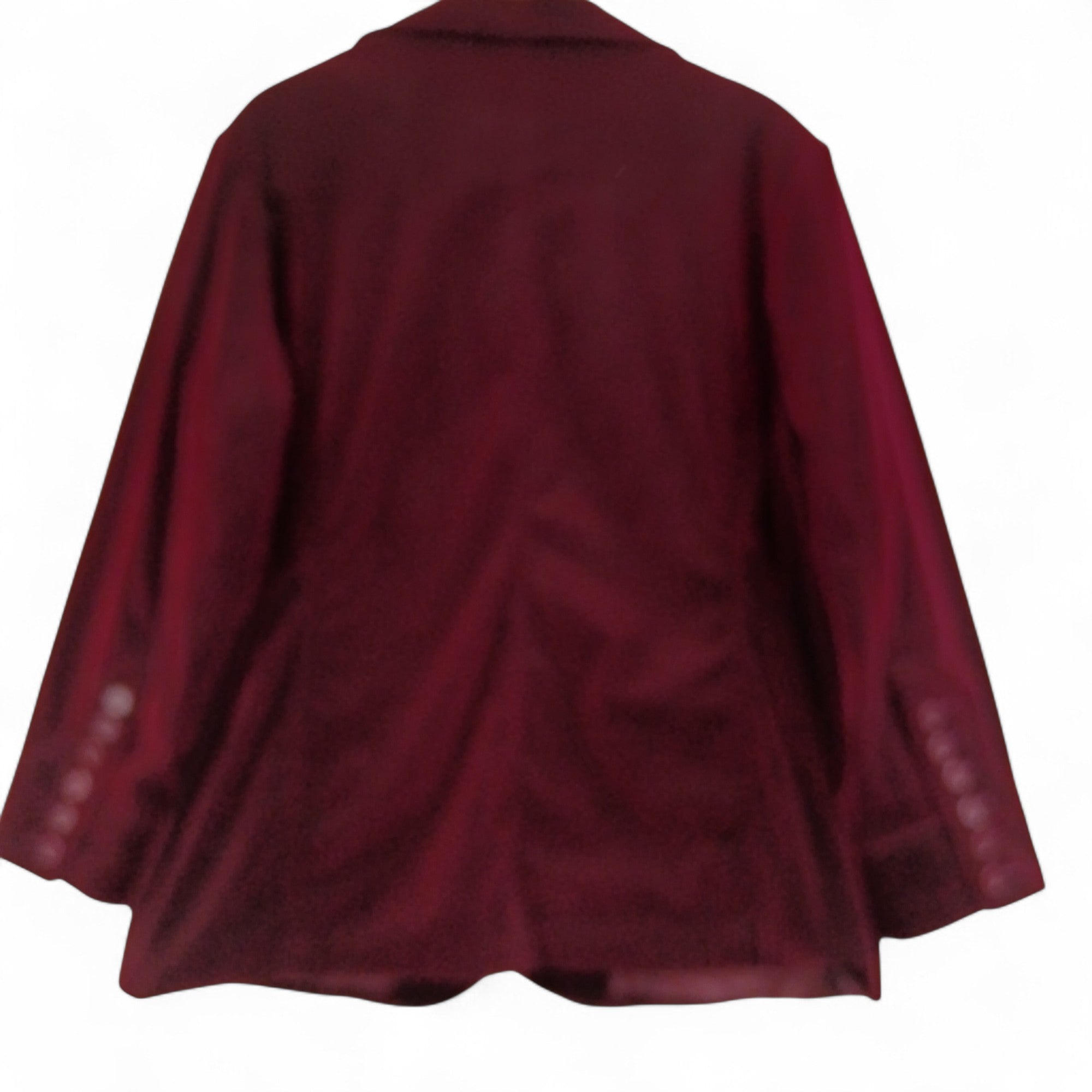Back image for Agenda Burgundy Velvet Jacket UK 24 - Womenswear | Pre-loved