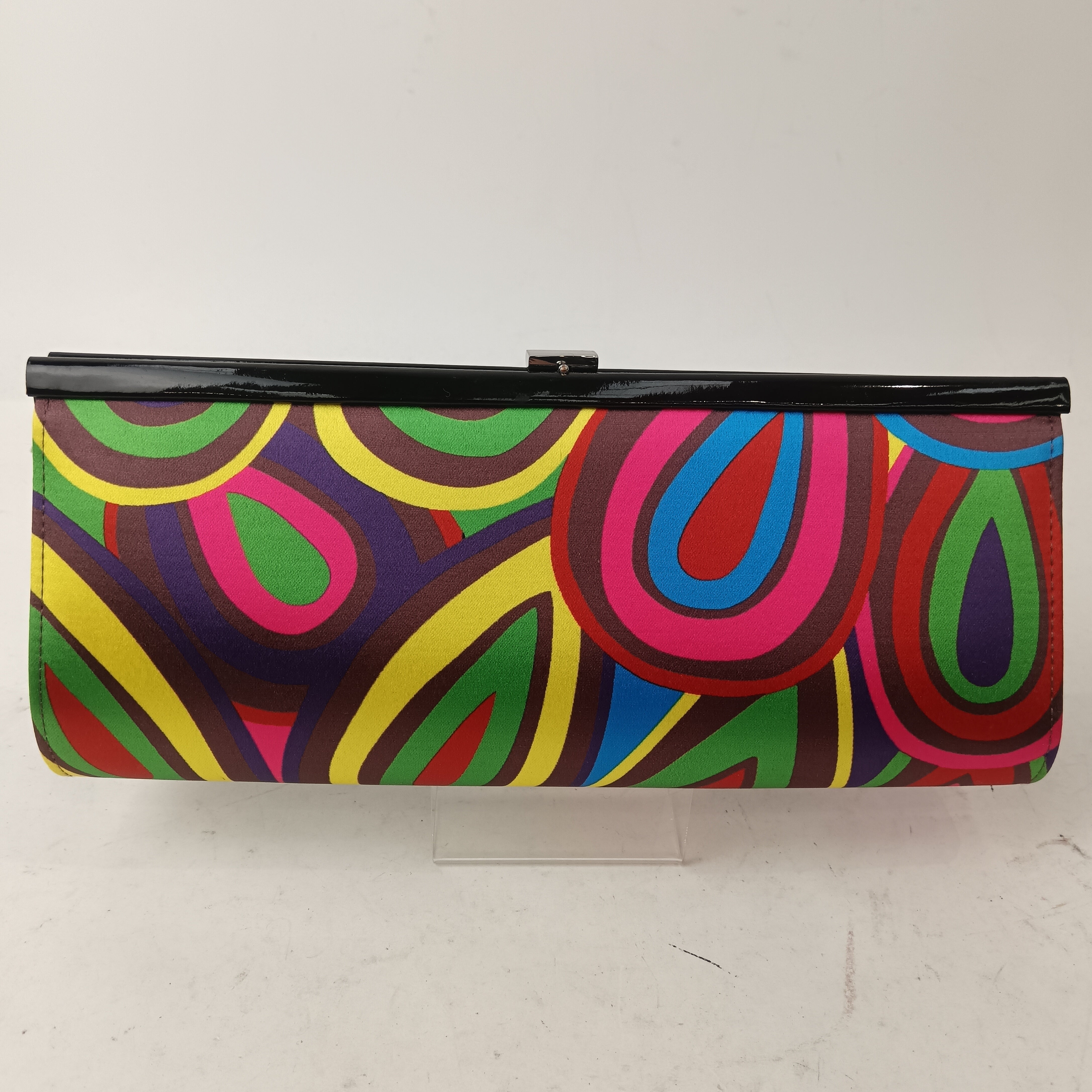 Back image for Dune Satin Colourful Ladies Clutch Bag Womenswear | Pre-loved