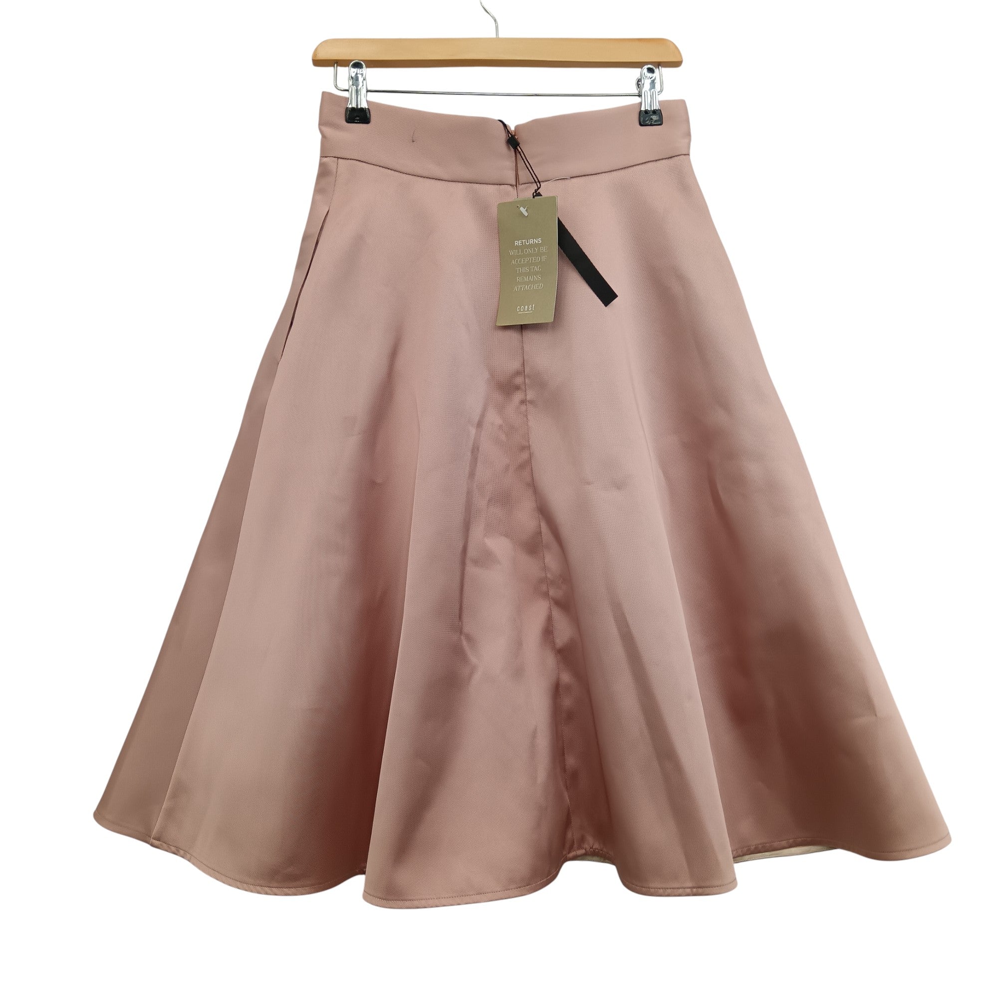 Back image for Coast Coro Skirt In Mink Colour UK 10- Tags On-  - Womenswear | Pre-loved