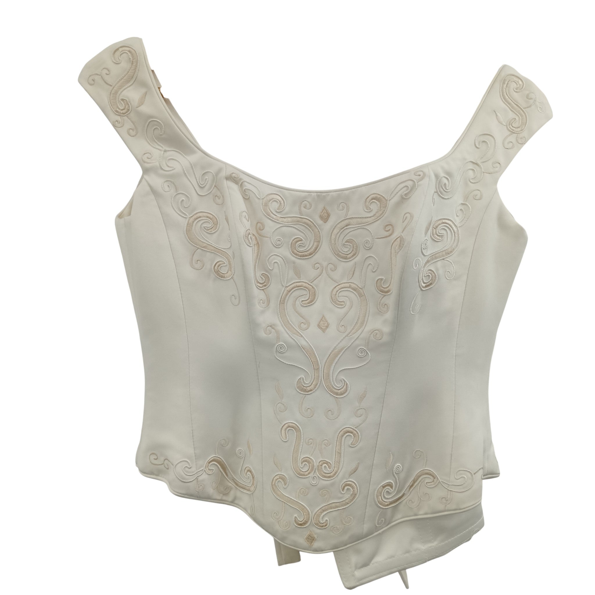 Top front image for Sottero 2 Pieces Wedding Outfit In Ivory UK Medium Womenswear | Pre-loved