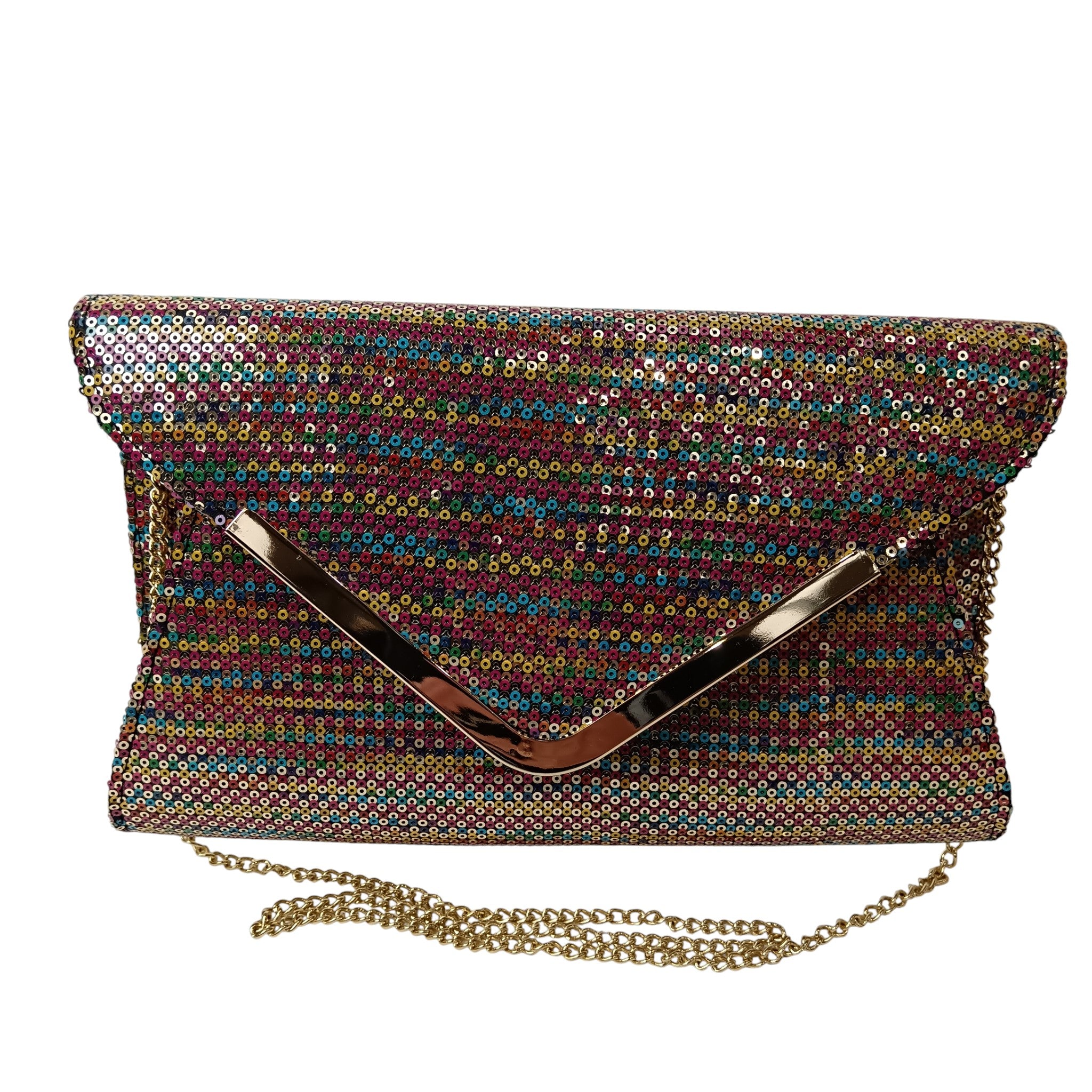 Front image for Lotus Multicoloured Sequins Shoulder Bag -Tags On-  Womenswear | Preloved