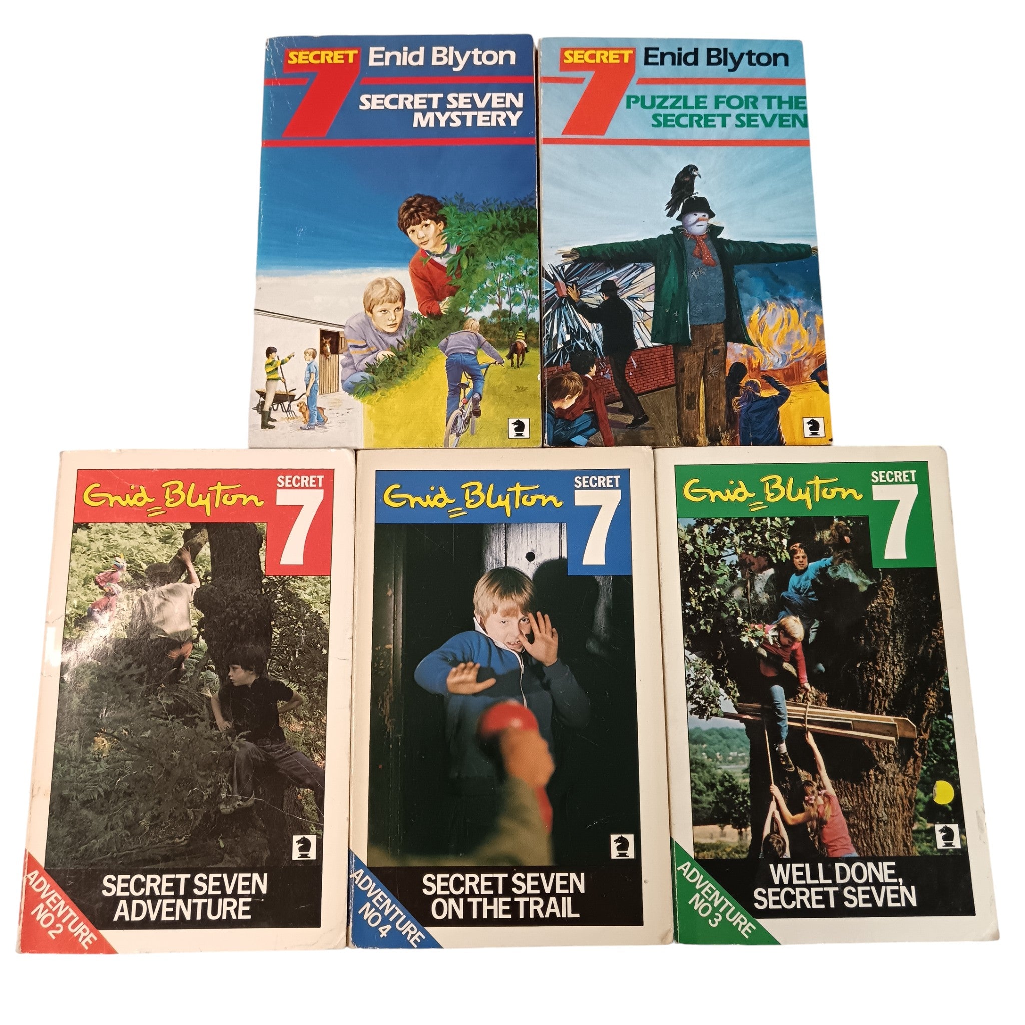 Secret Seven Enid Blyton Paperback Books 1980s Bundle | Preloved