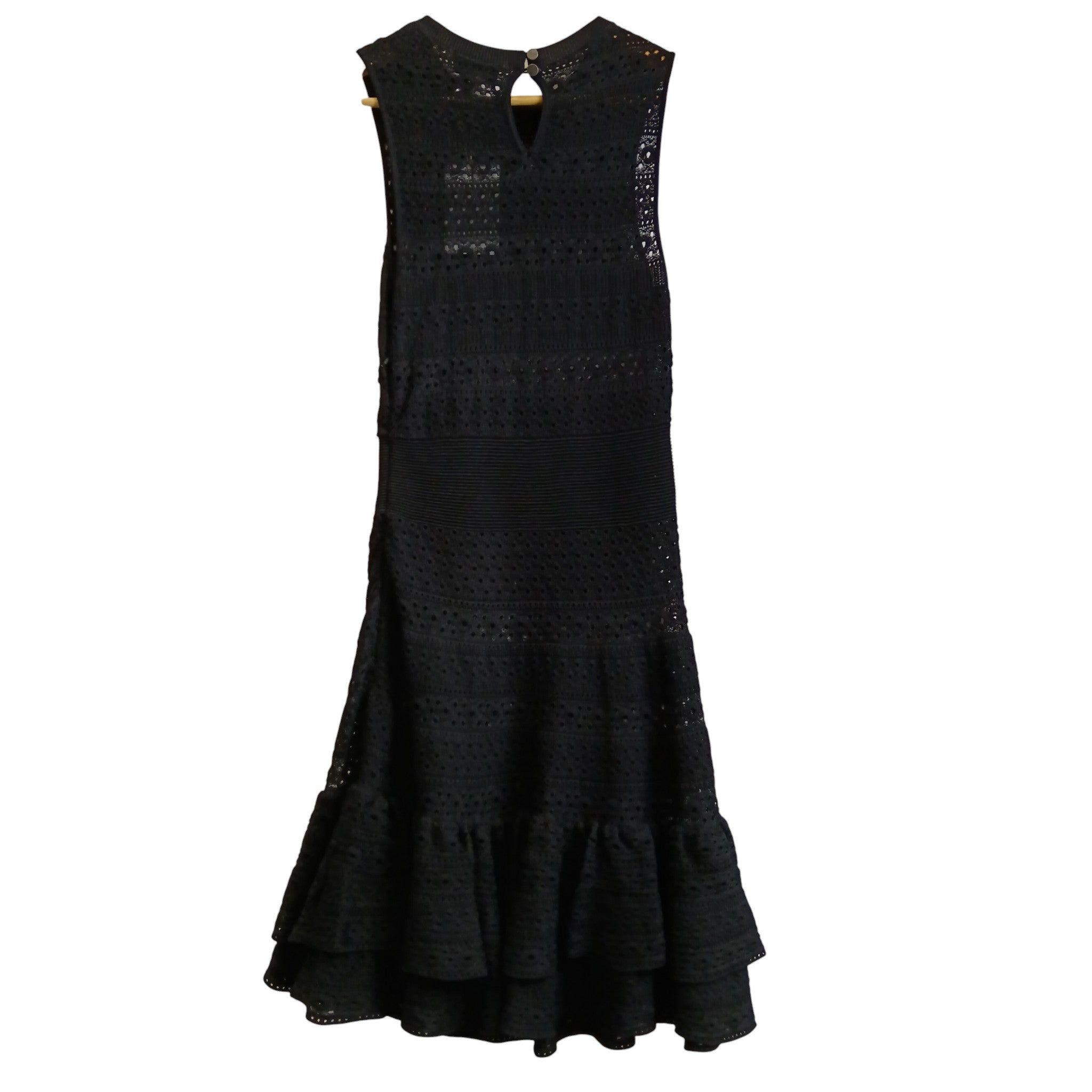 Back image for Ted Baker Lace Stich Black Dress Size 1 UK 8 -Tags On - Womenswear | Pre-loved