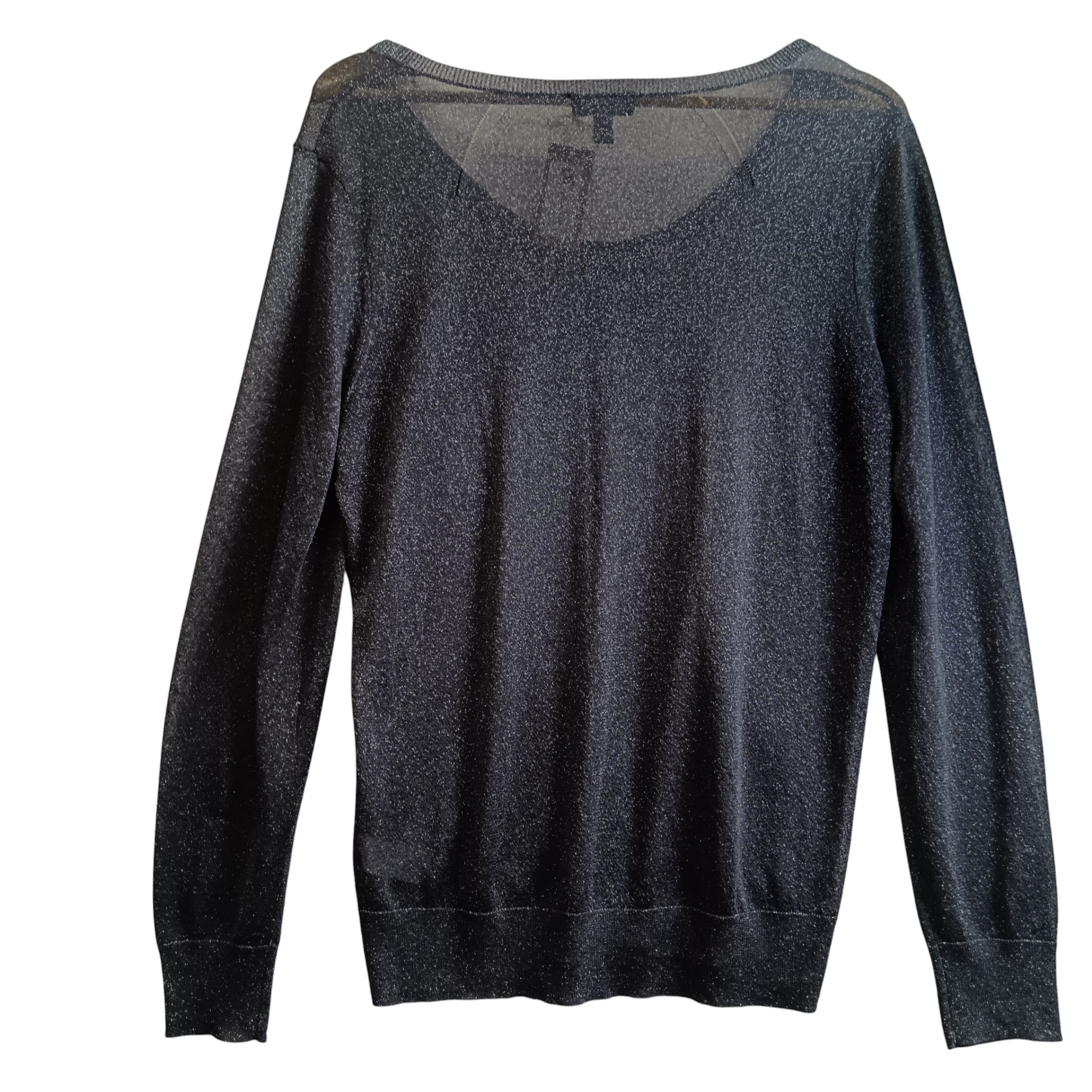 Back image for The White Company Ladies Silver Grey Cardigan UK X-Large -Tags On - Womenswear | Pre-loved