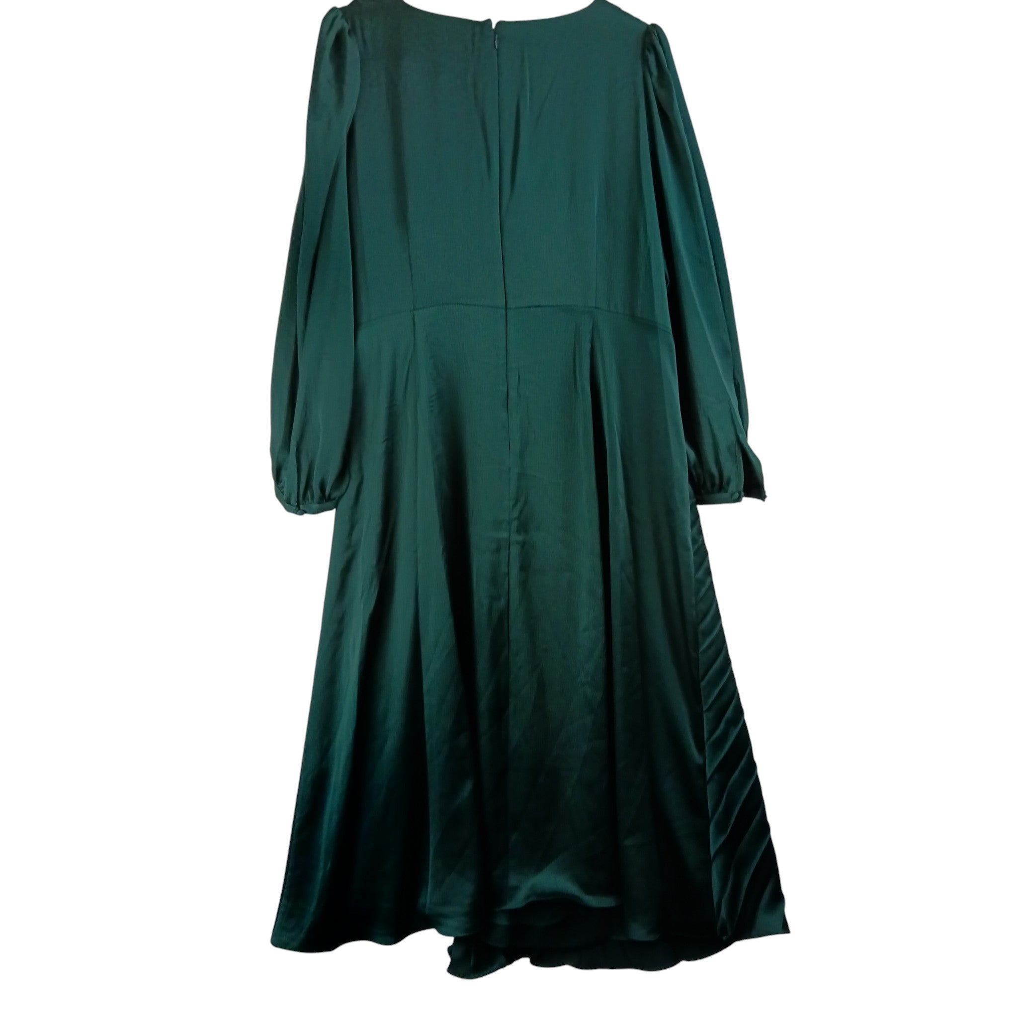 Back image for Phase Eight Dark Green Petite Gracie Sunray Pleated Midi Dress UK 20 -Tags On - Womenswear | Pre-loved