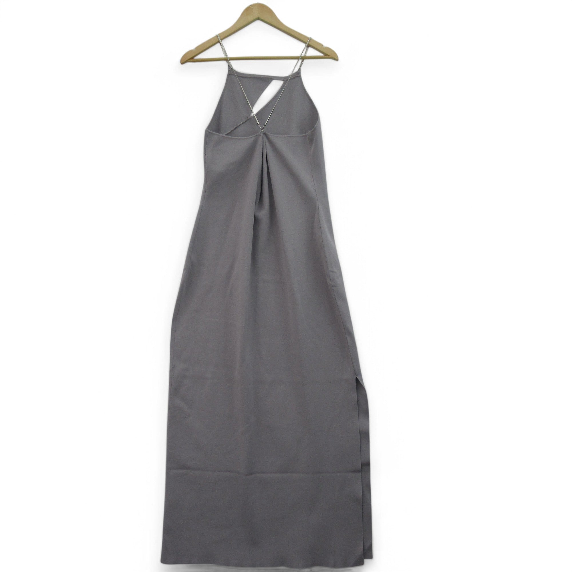 back image for Karen Millen Dress Large Mushroom Grey Womenswear | Preloved 